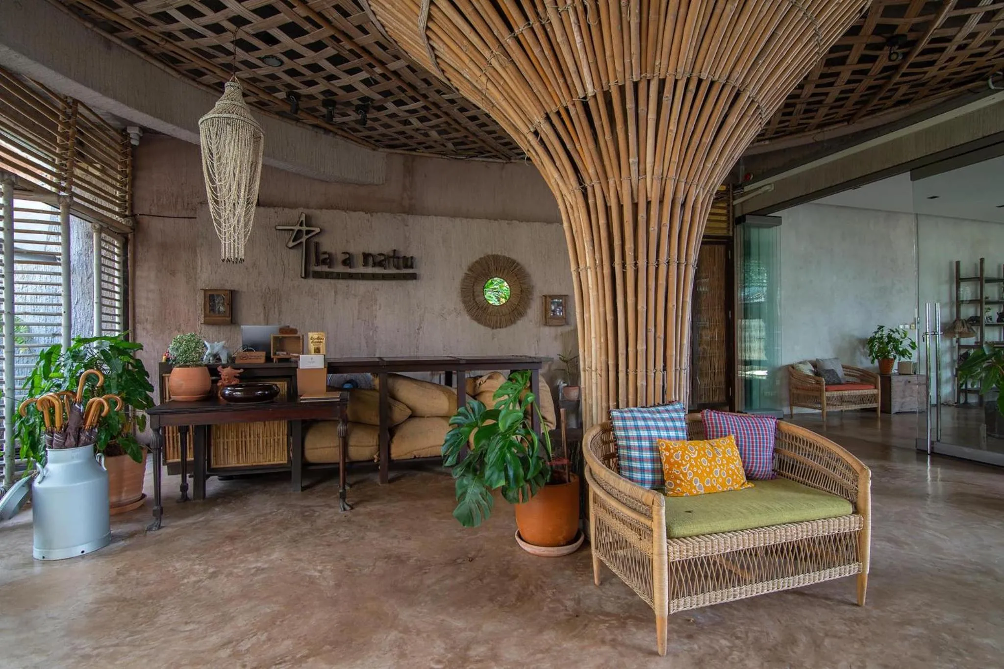 Lobby or reception in LA A NATU Sam Roi Yot