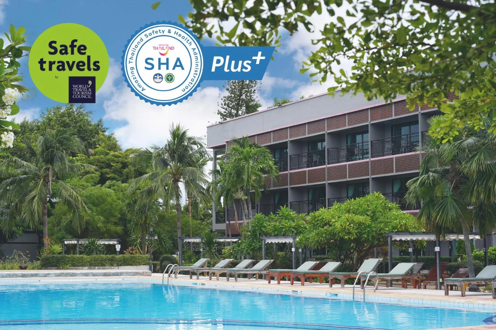 Property building in Basaya Beach Hotel & Resort