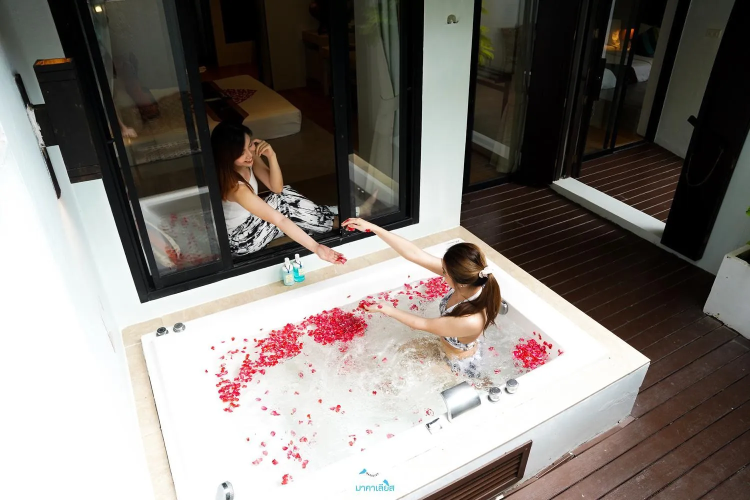 Bath in Mimosa Resort & Spa