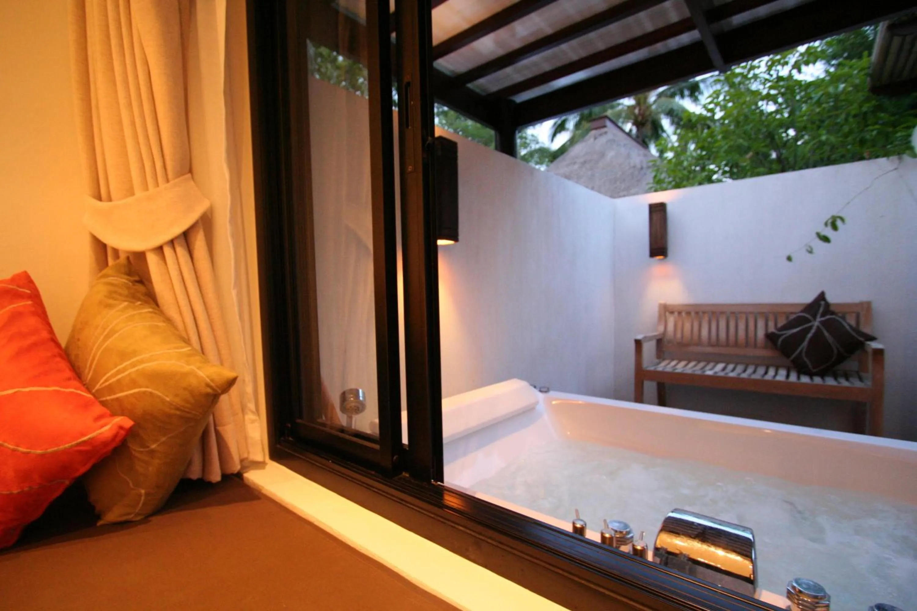 Decorative detail, Bed in Mimosa Resort & Spa