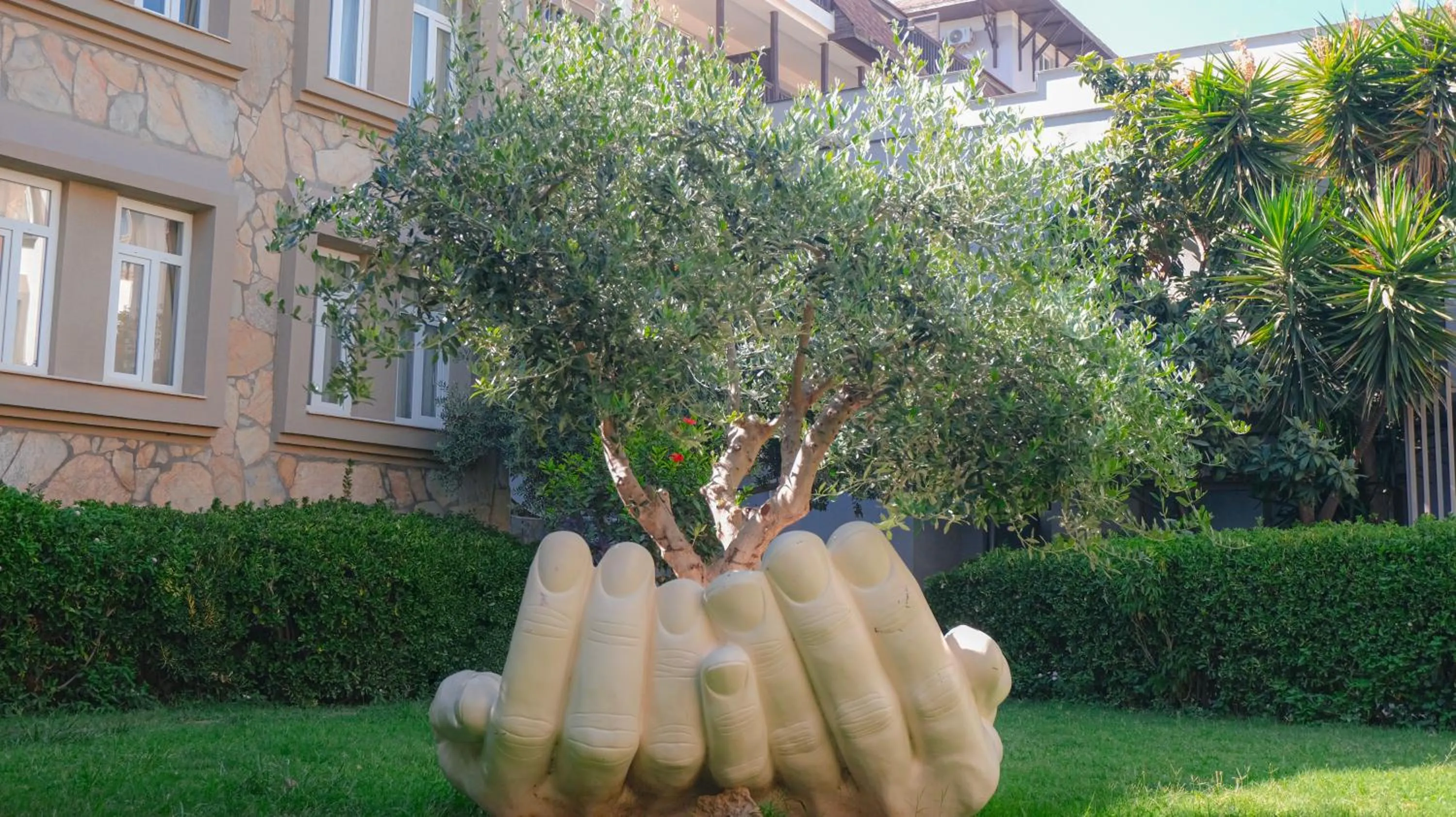 Garden view in Side Village Family Suite - All Inclusive