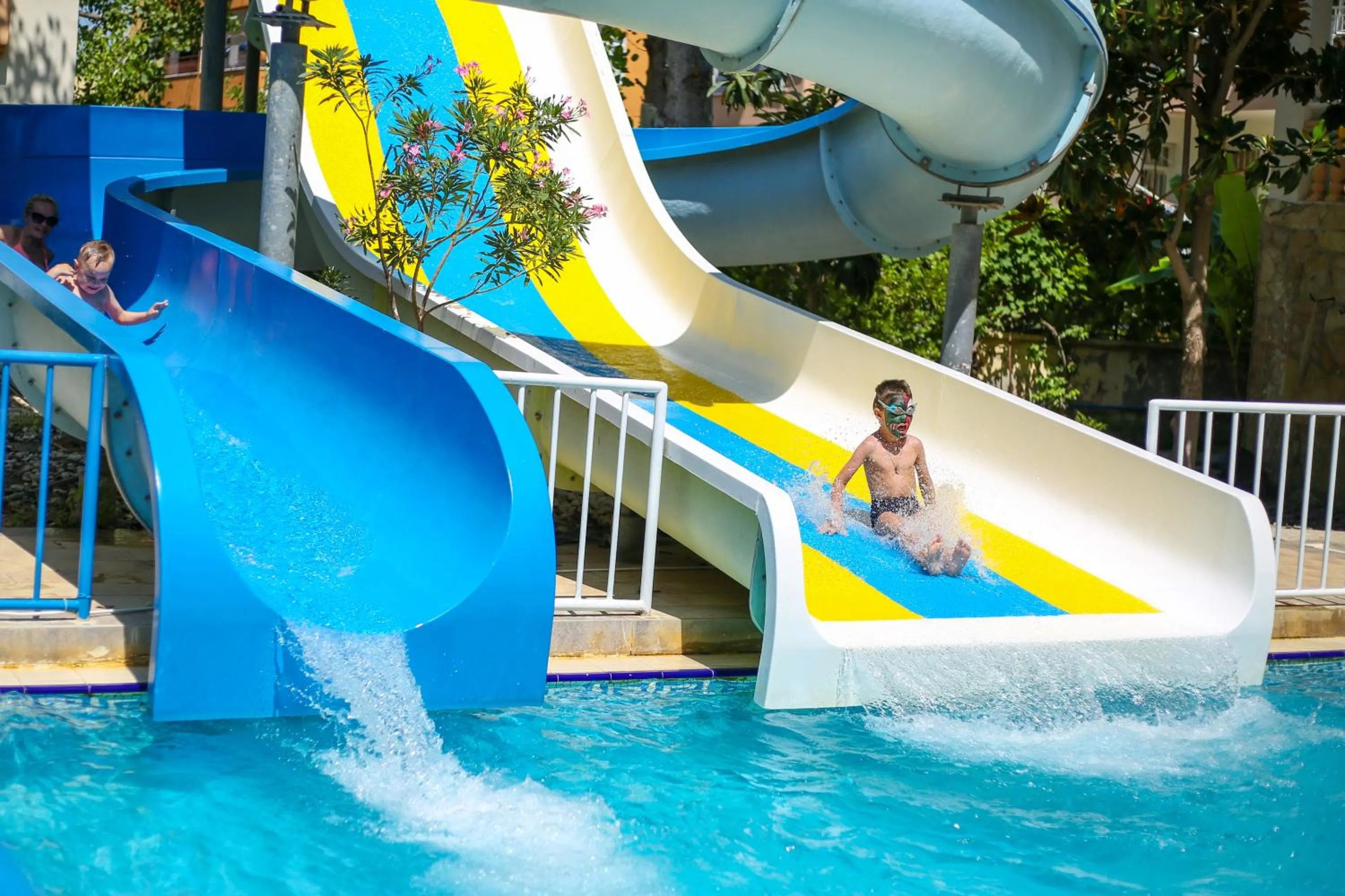 Children play ground in Side Village Family Suite - All Inclusive