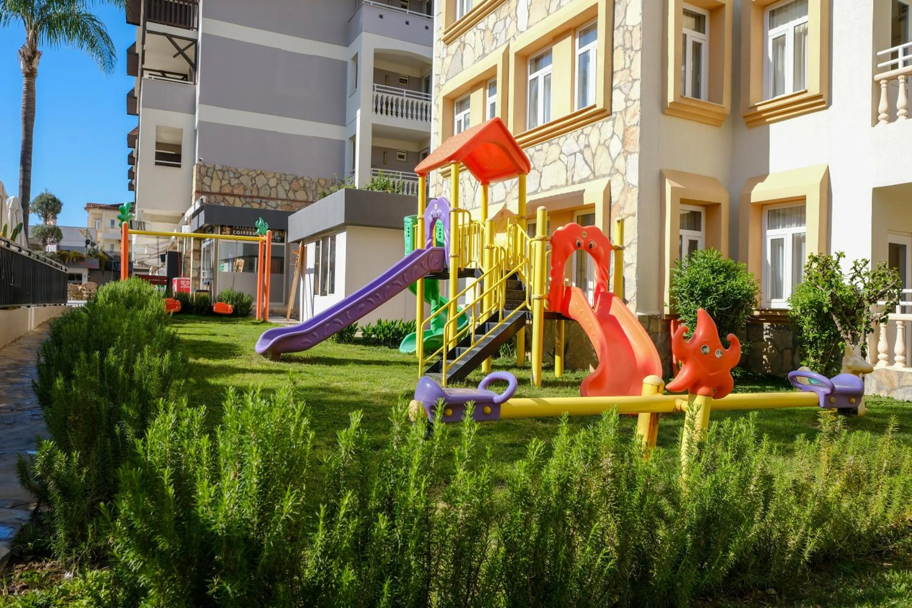 Children play ground in Side Village Family Suite - All Inclusive