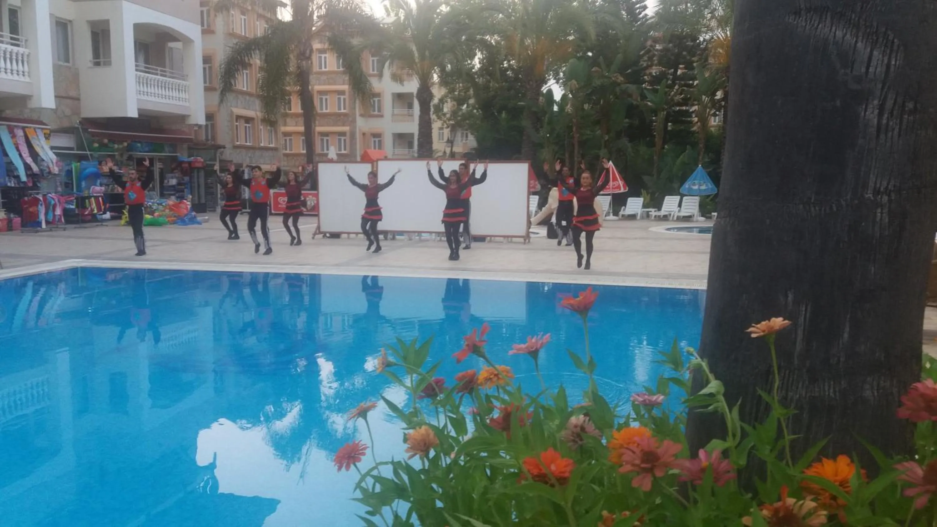 Evening entertainment in Side Village Family Suite - All Inclusive