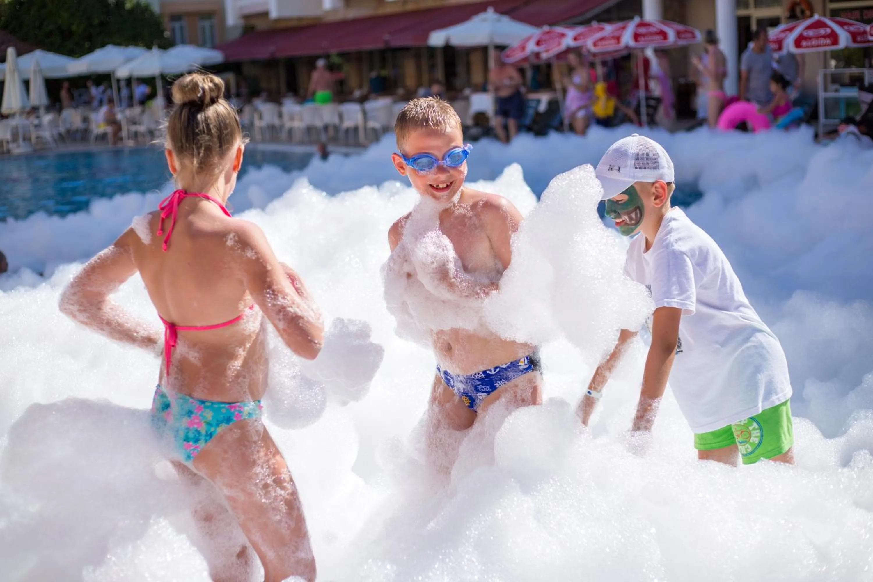 Children play ground in Side Village Family Suite - All Inclusive