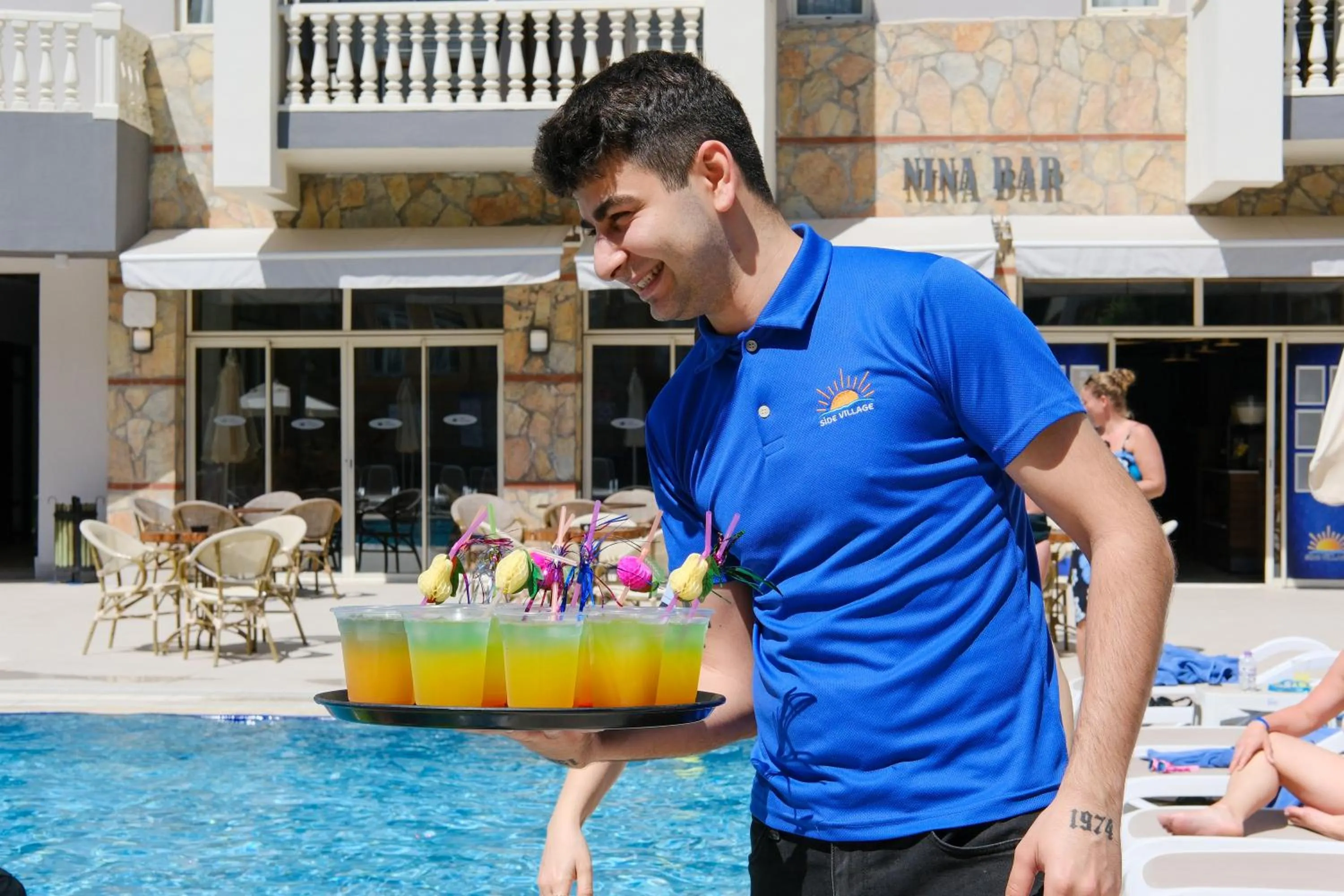 Staff in Side Village Family Suite - All Inclusive