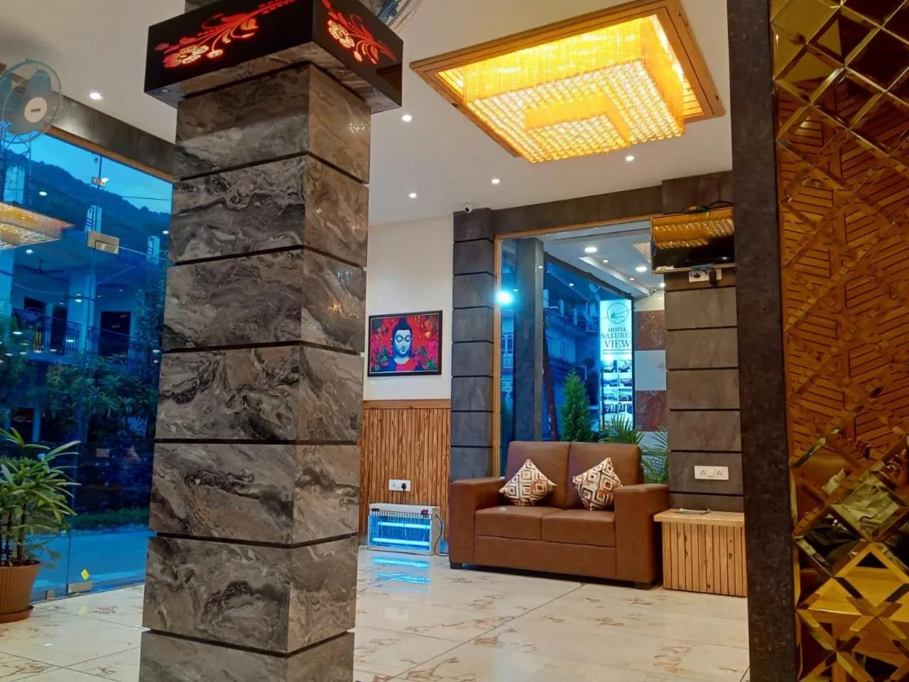 Seating area in Hotel Nature's View