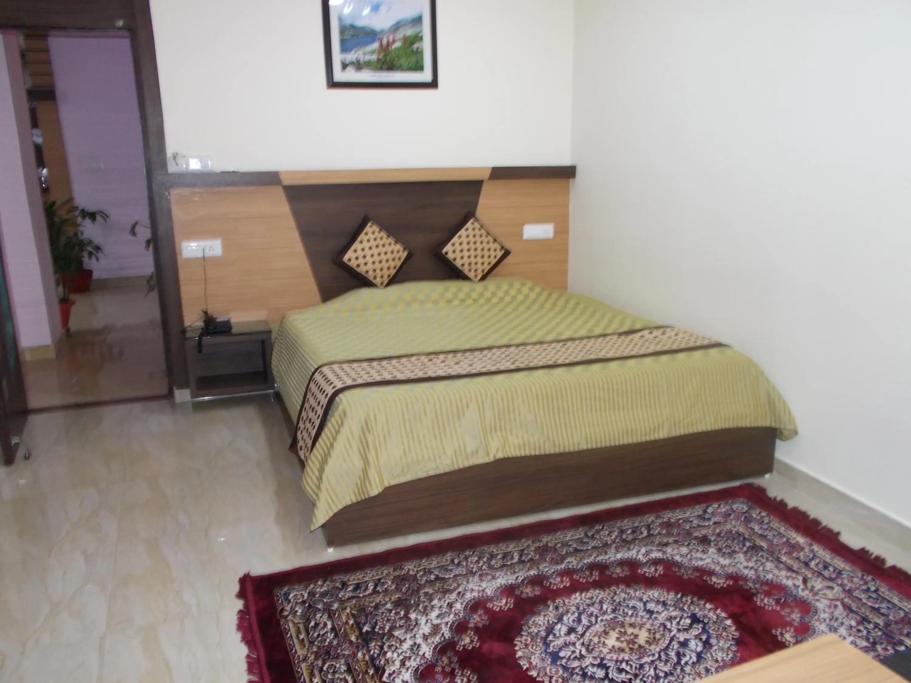 Bed in Hotel Nature's View