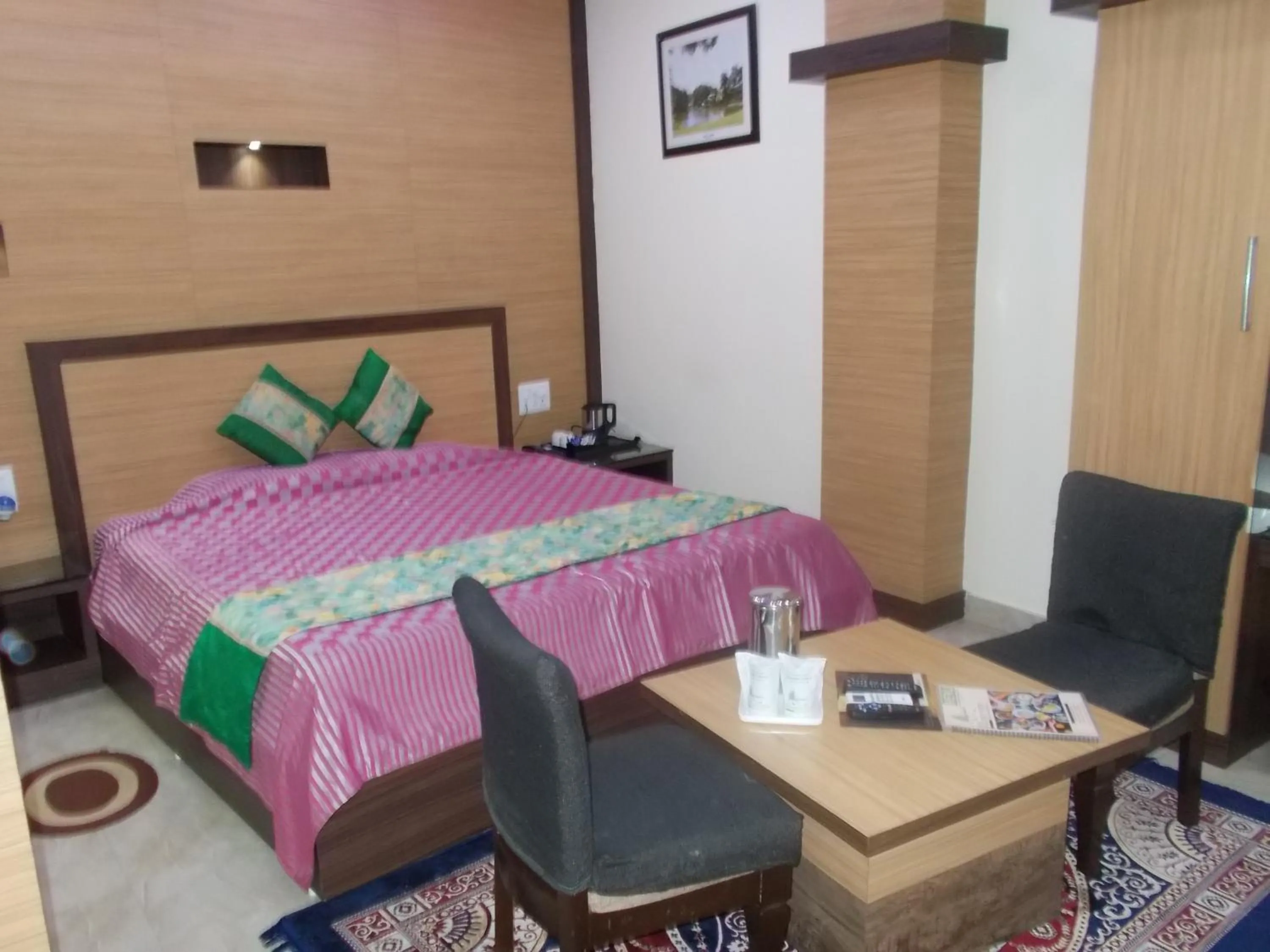 Bed in Hotel Nature's View