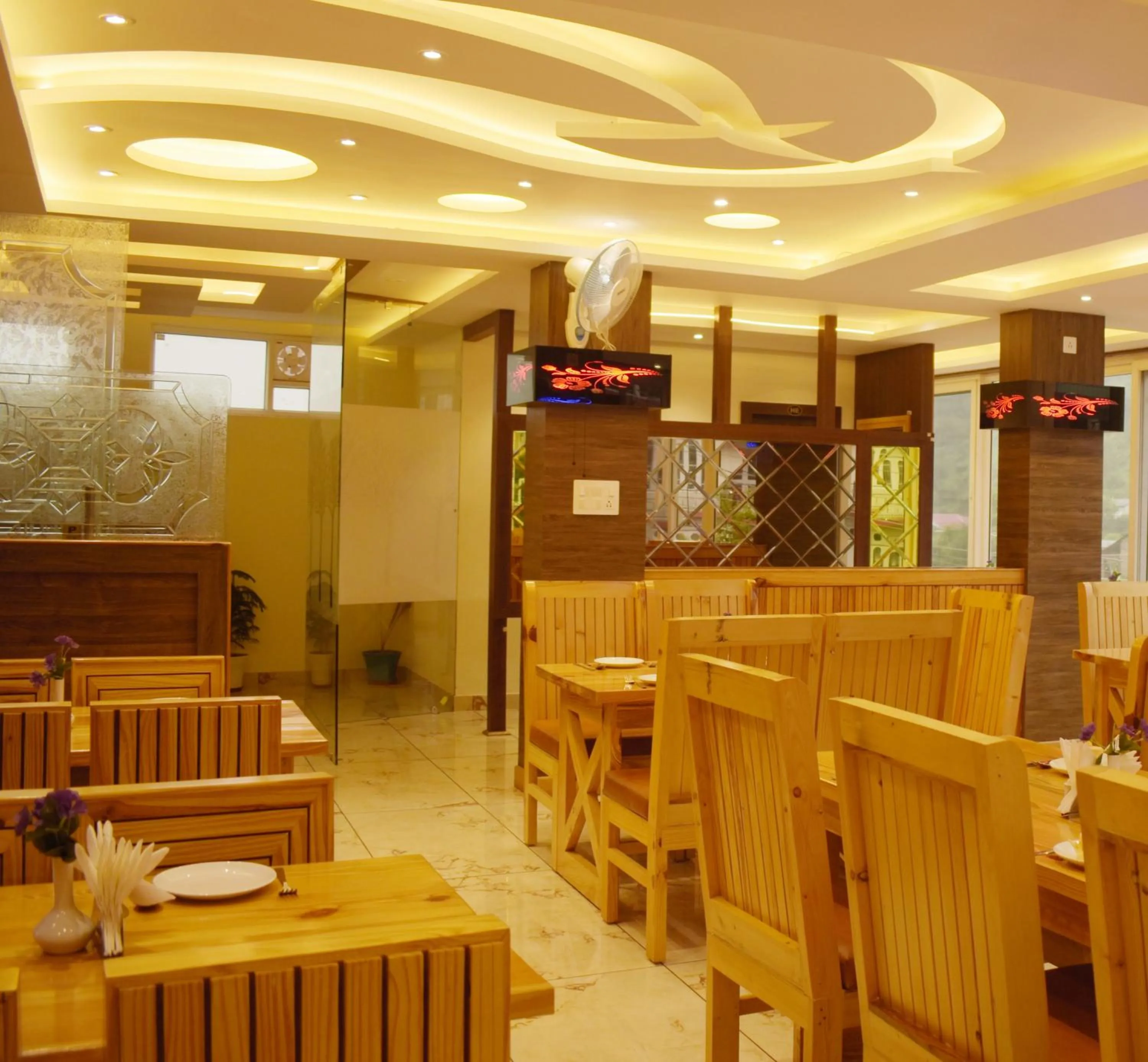 Dining area in Hotel Nature's View