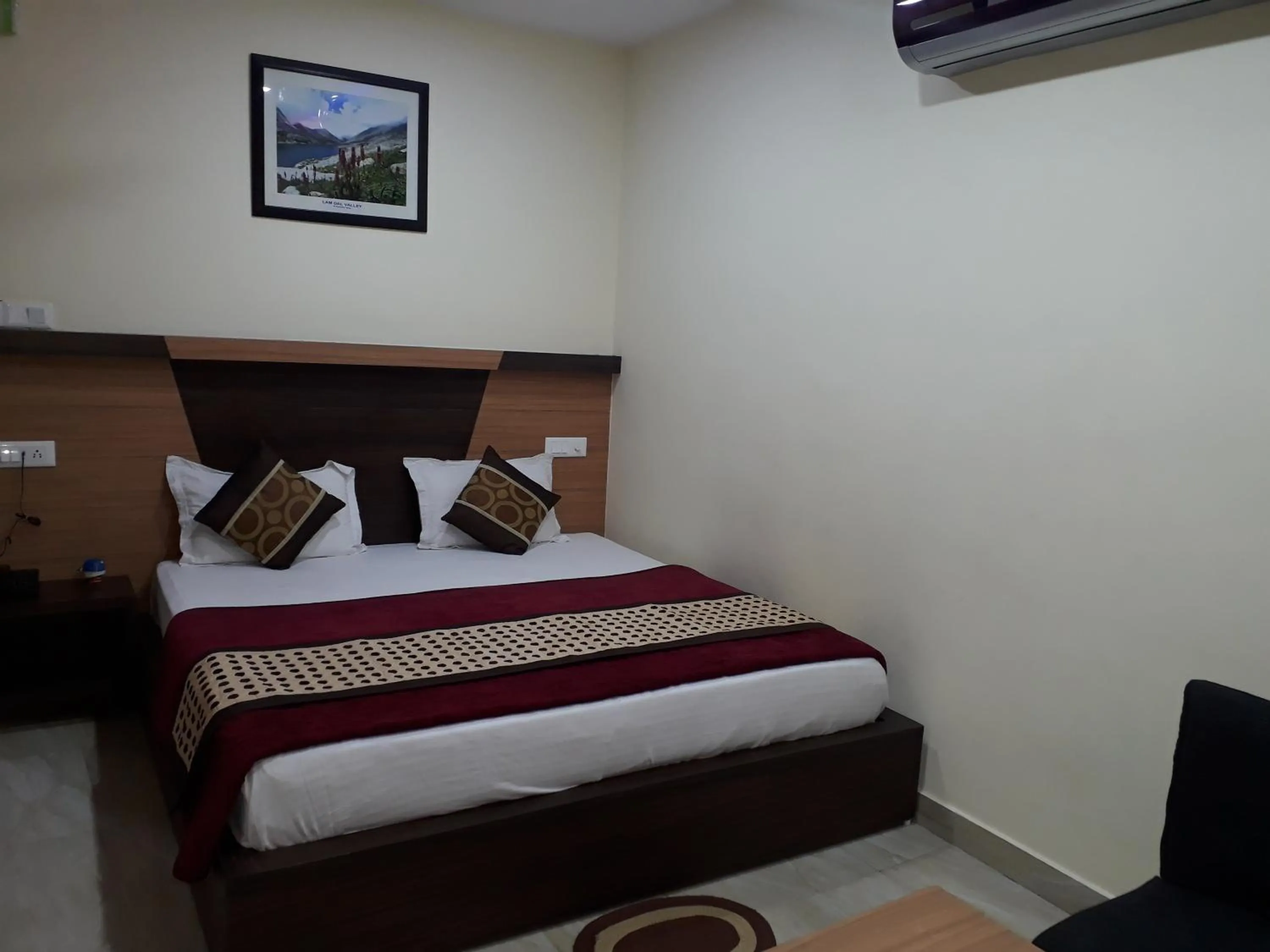 Bed in Hotel Nature's View