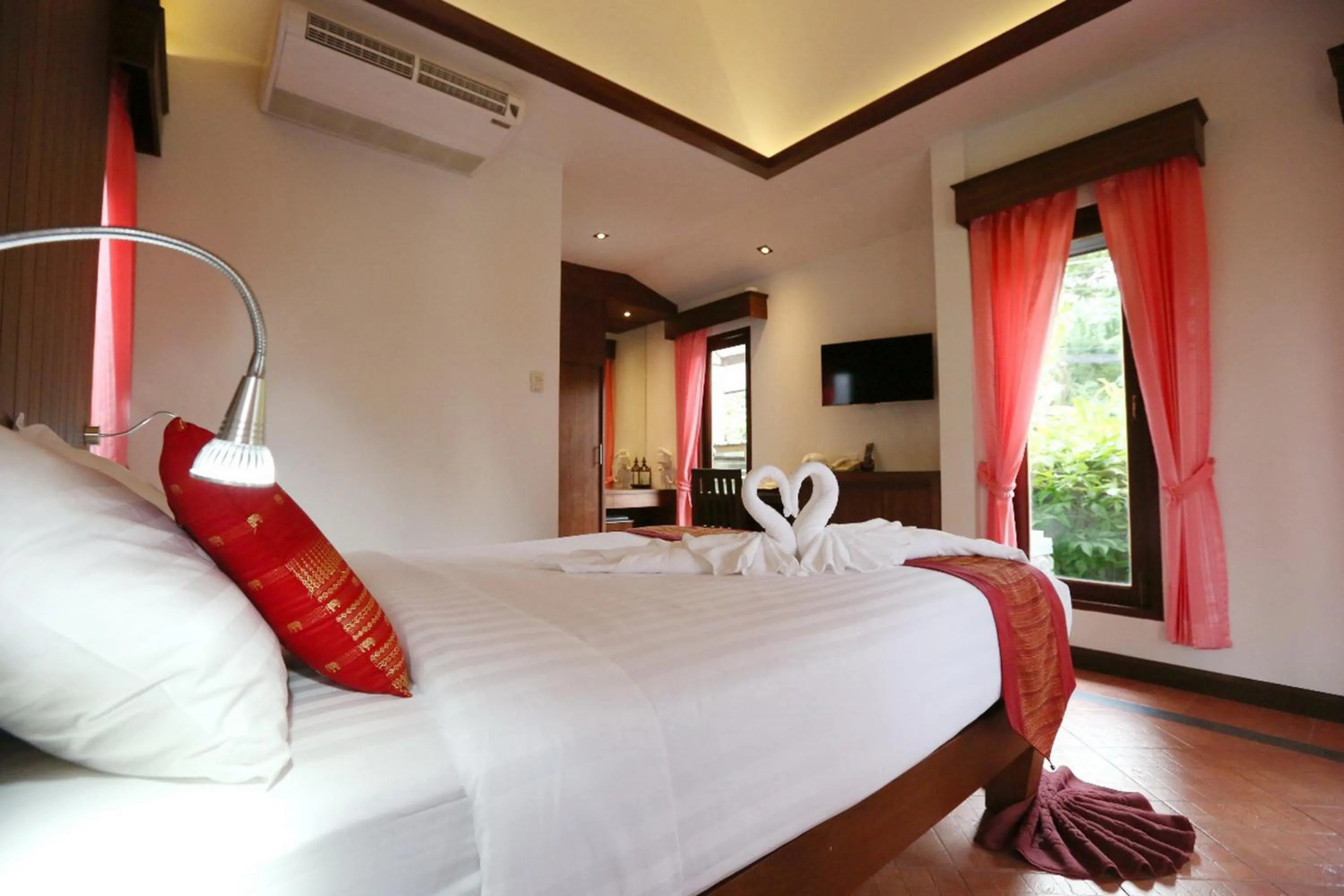 Bedroom, Bed in Samui Honey Cottages Beach Resort - SHA Extra Plus