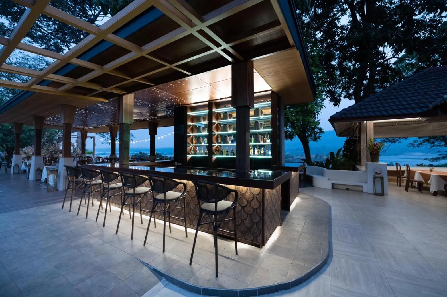 Lounge or bar in Tohsang Heritage Khongjiam