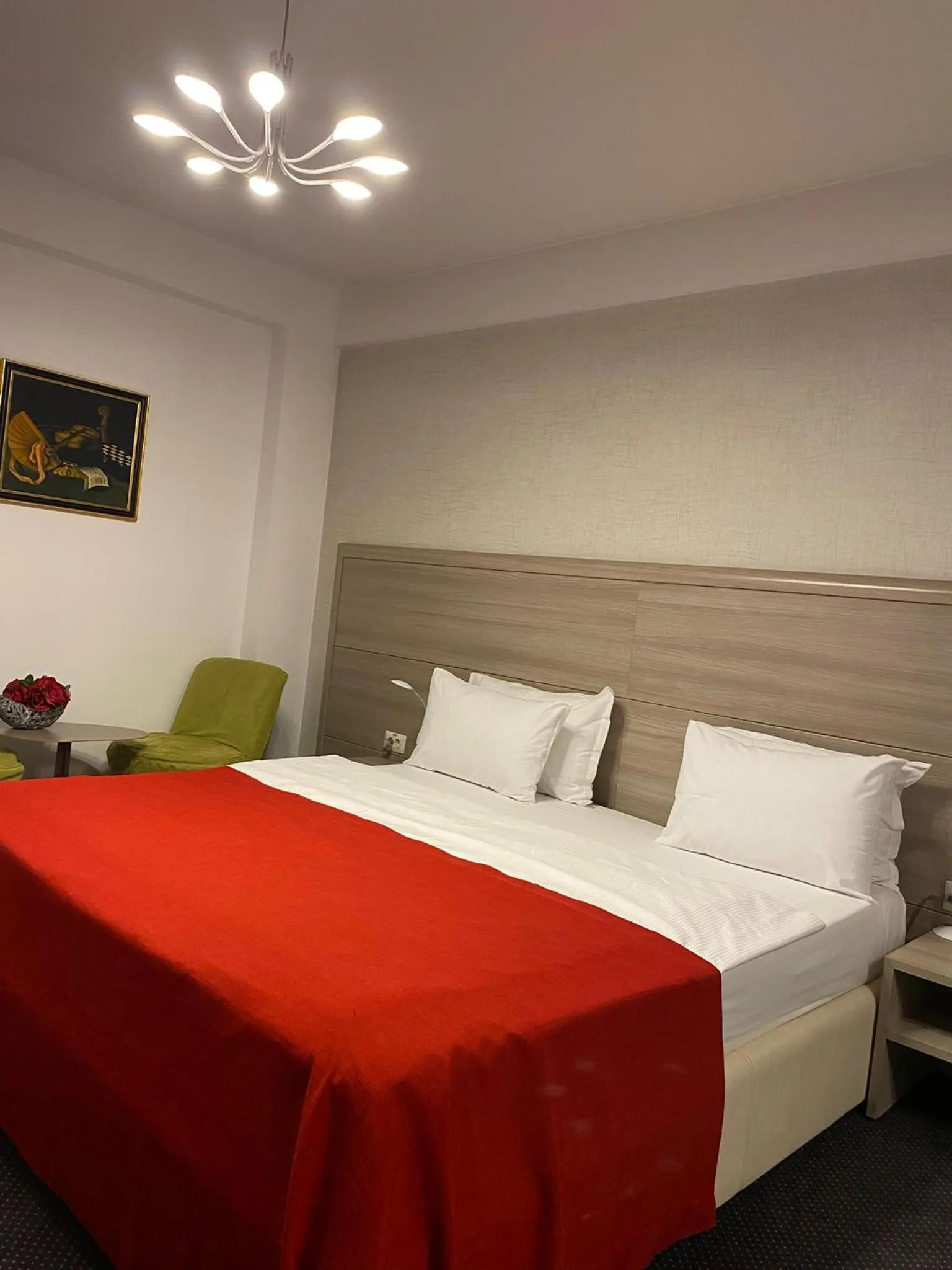 Bed in Parliament Square