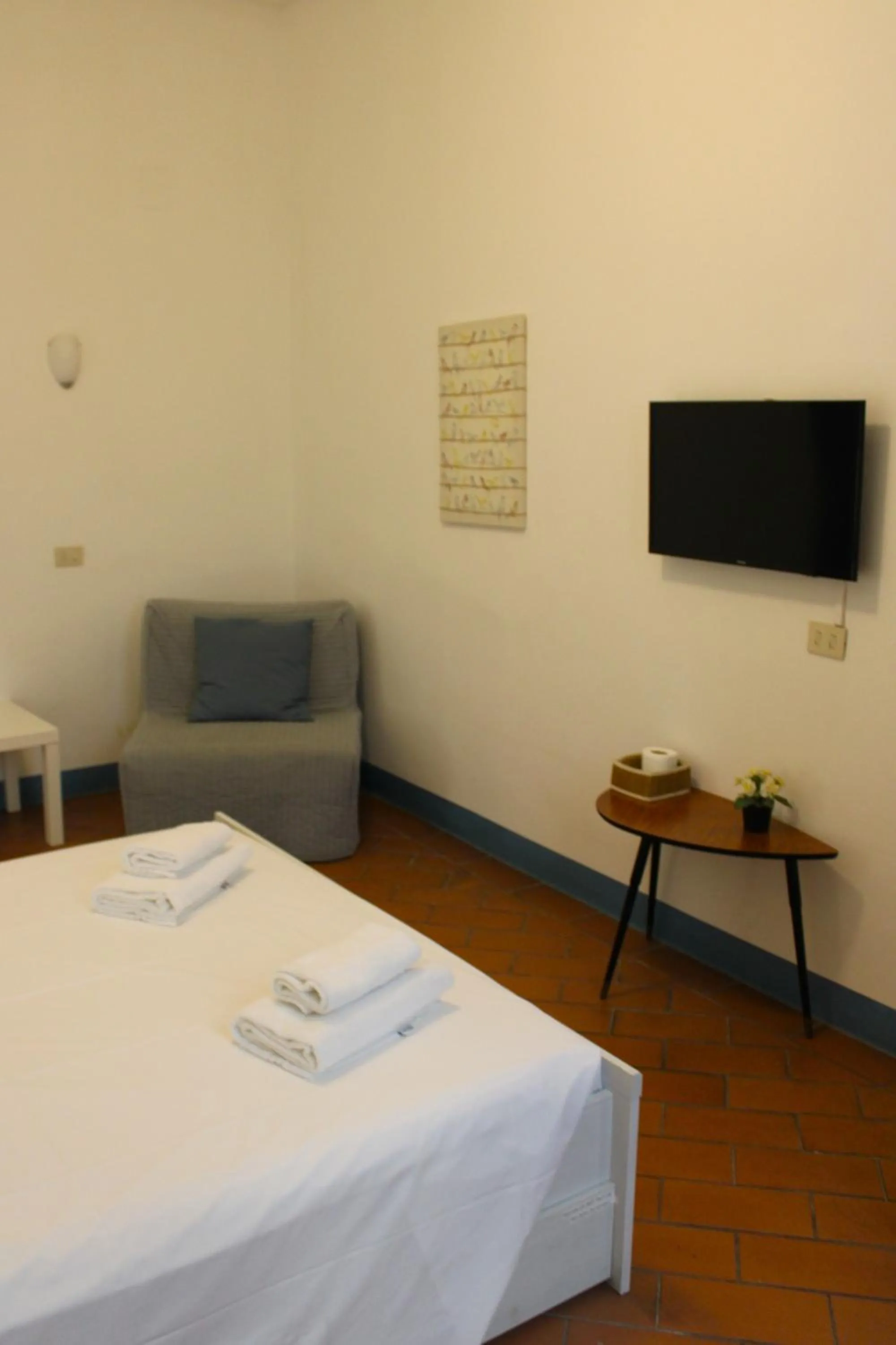 Bed in Michelangelo's Relais