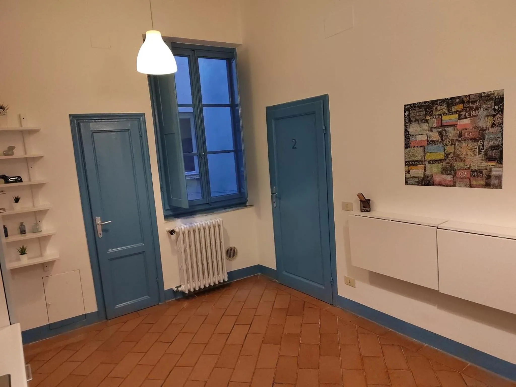 Kitchen or kitchenette in Michelangelo's Relais