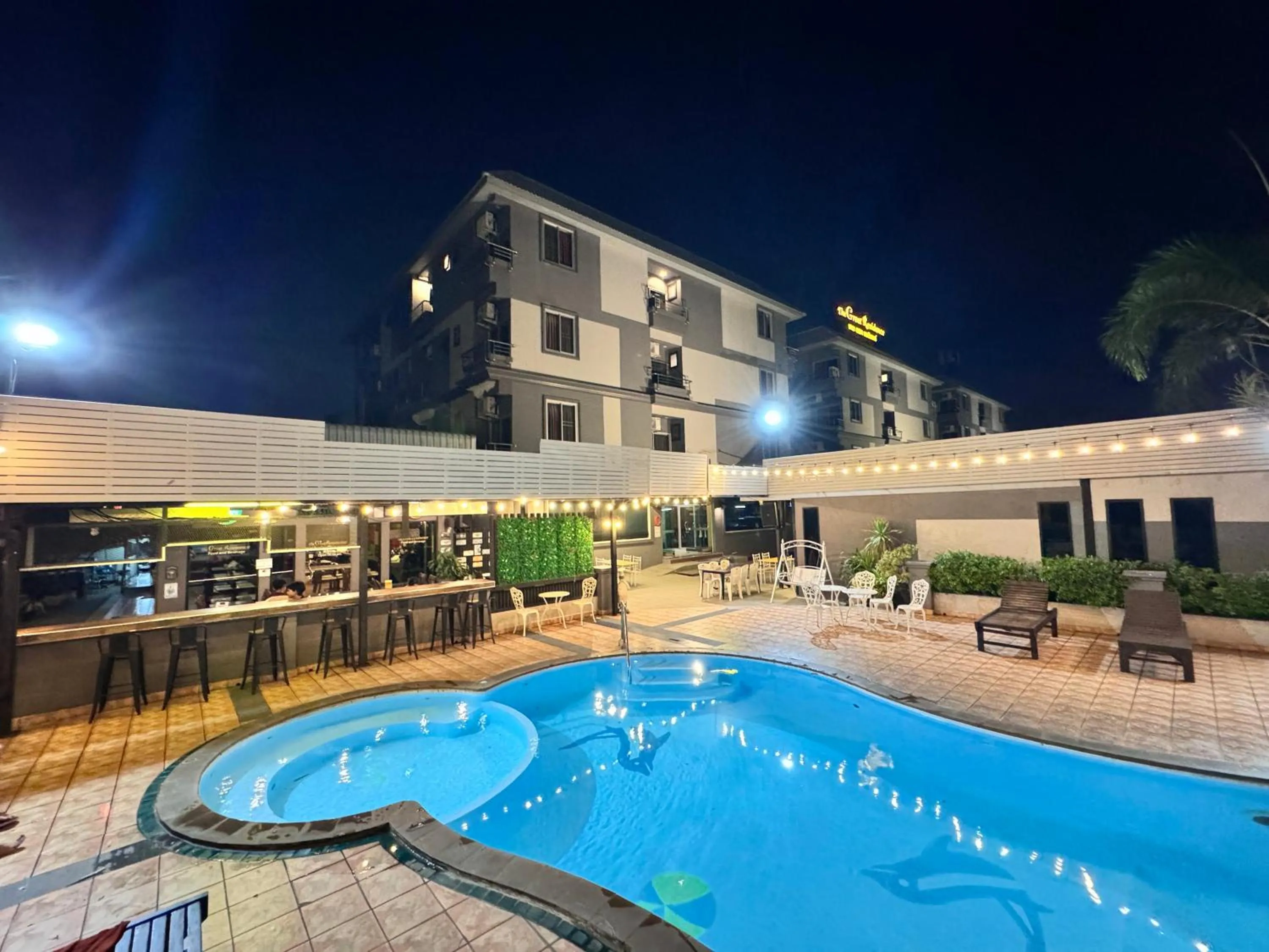 Swimming pool in The Great Residence Suvarnabhumi Airport