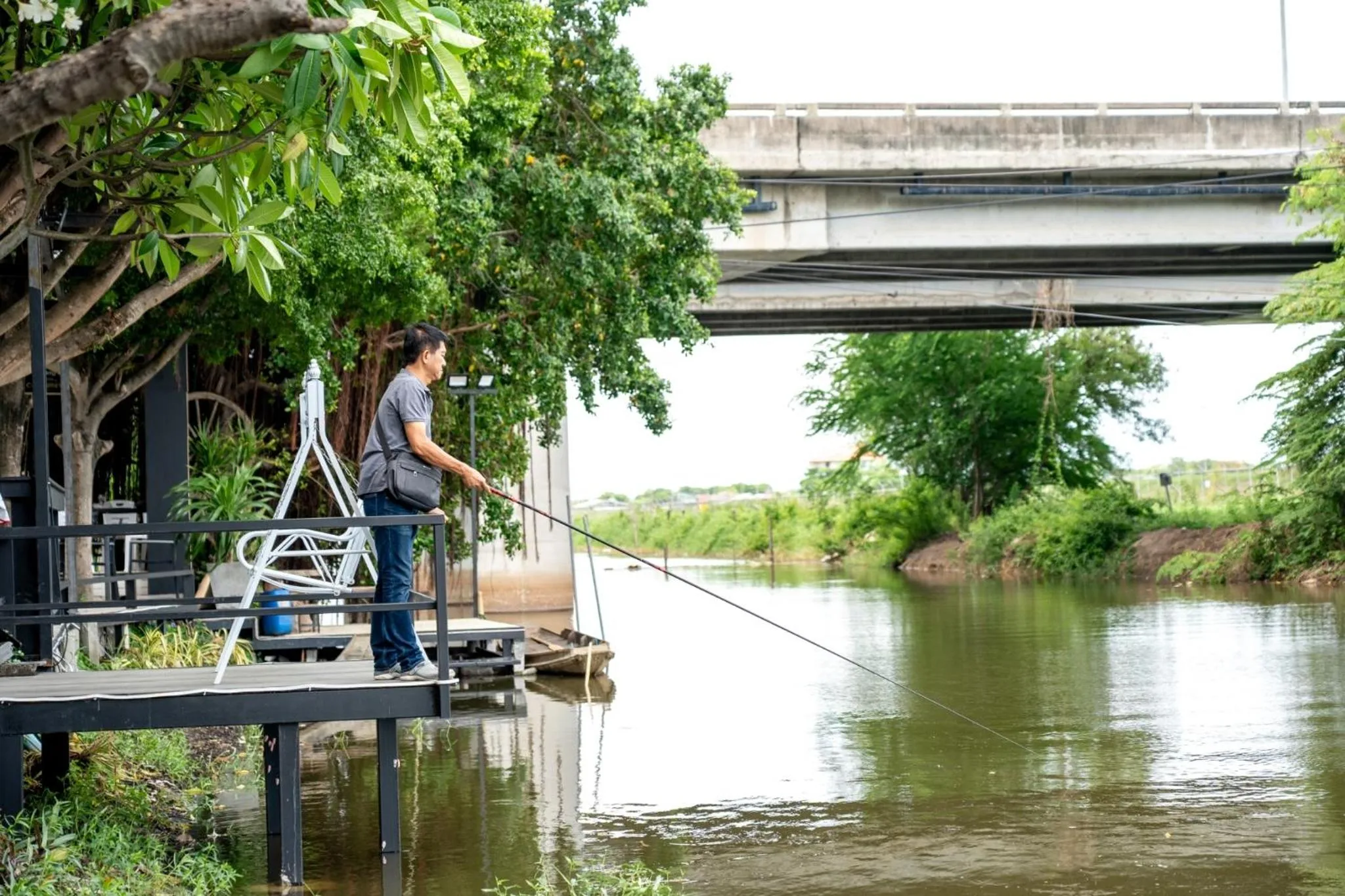 Fishing in The Great Residence Suvarnabhumi Airport