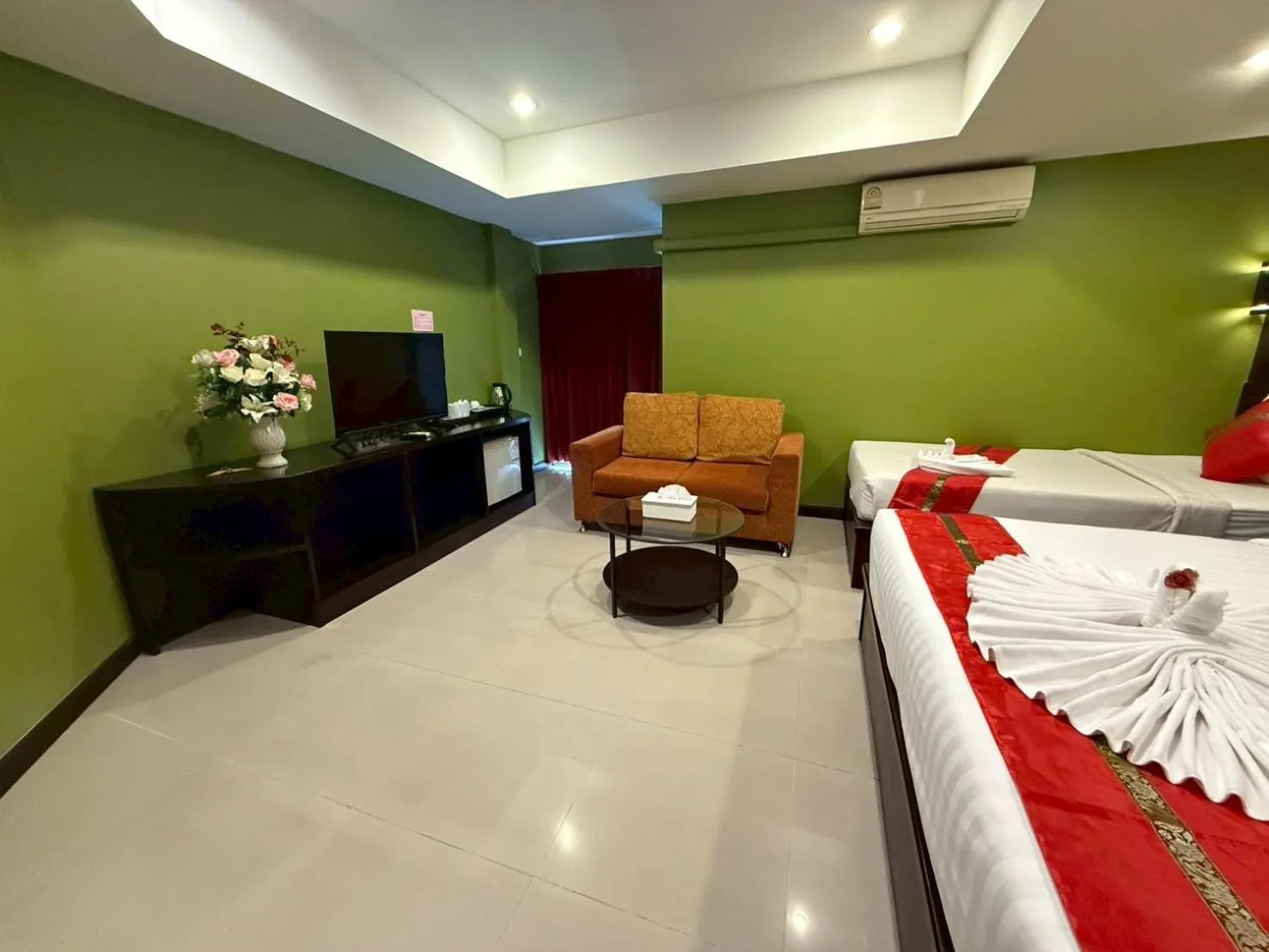 Bedroom, Bed in The Great Residence Suvarnabhumi Airport