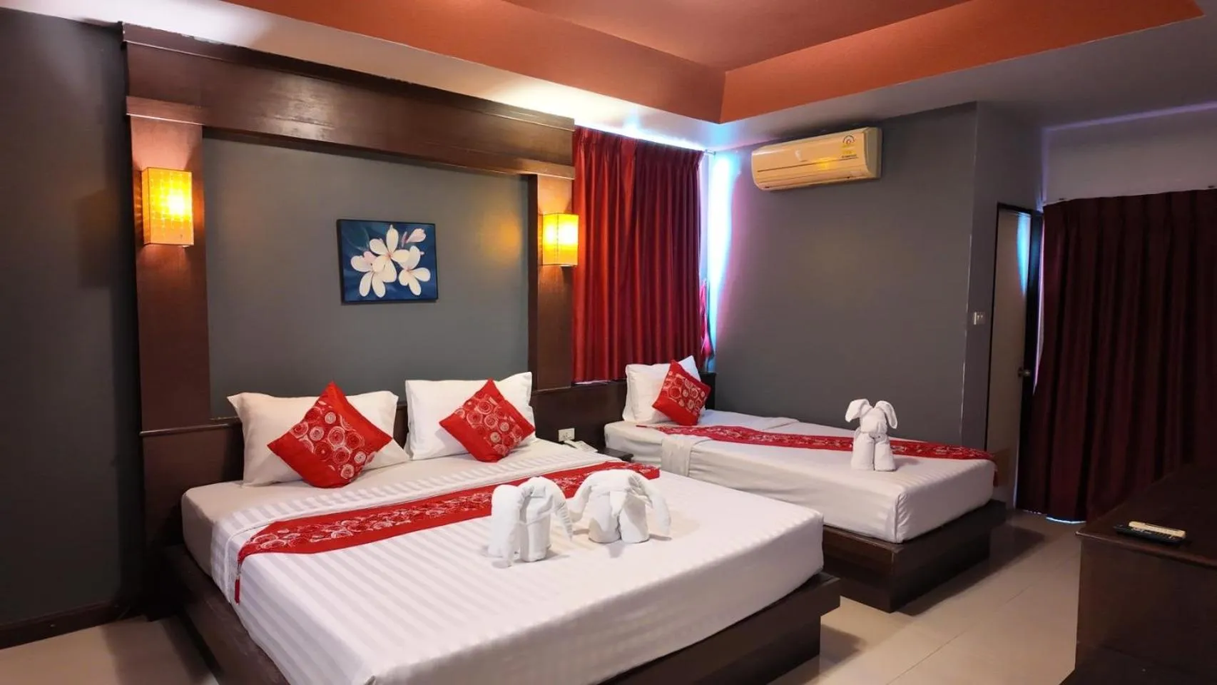 Bedroom, Bed in The Great Residence Suvarnabhumi Airport