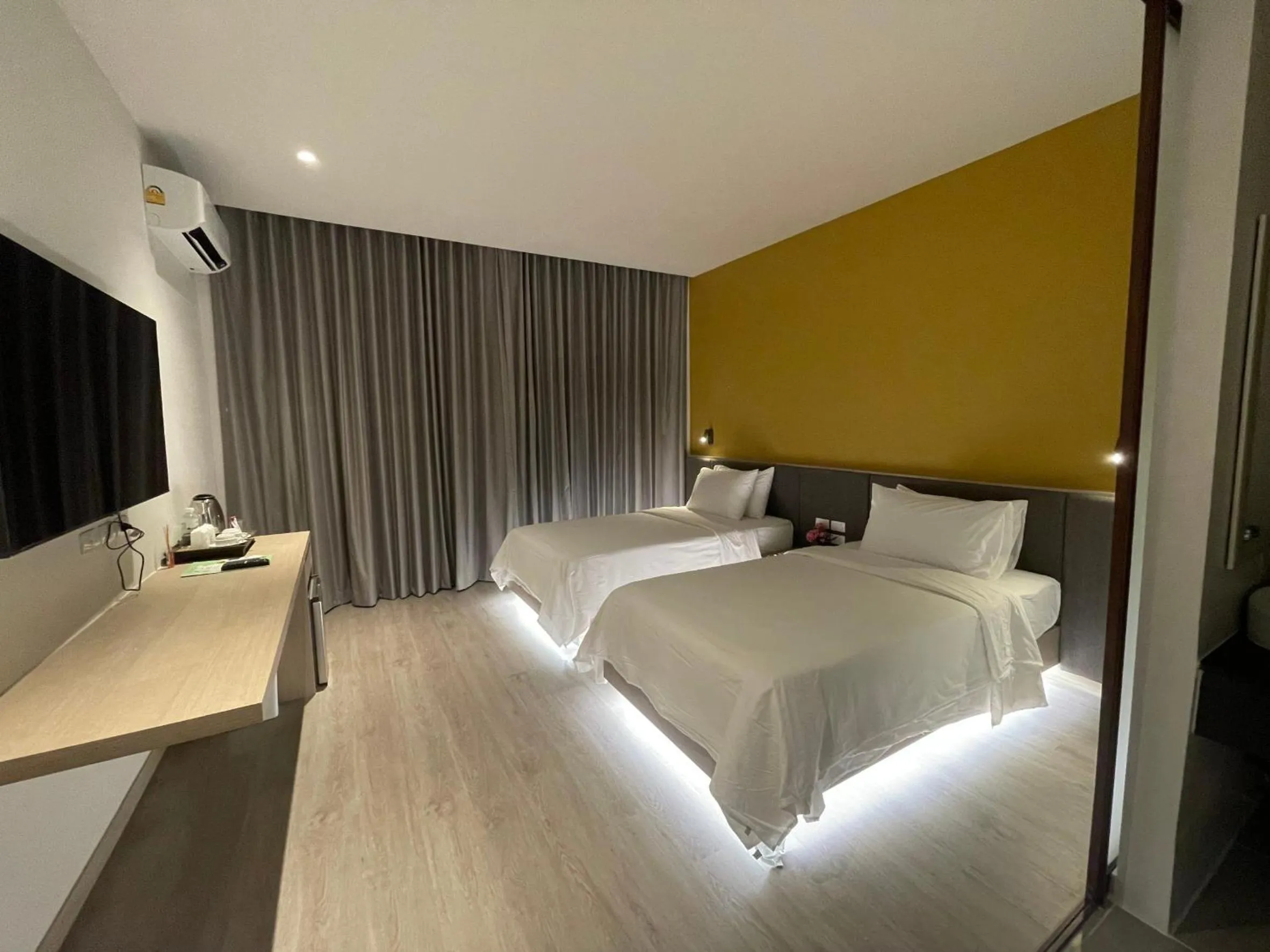 Bedroom, Bed in Supalai Pasak Resort Hotel And Spa