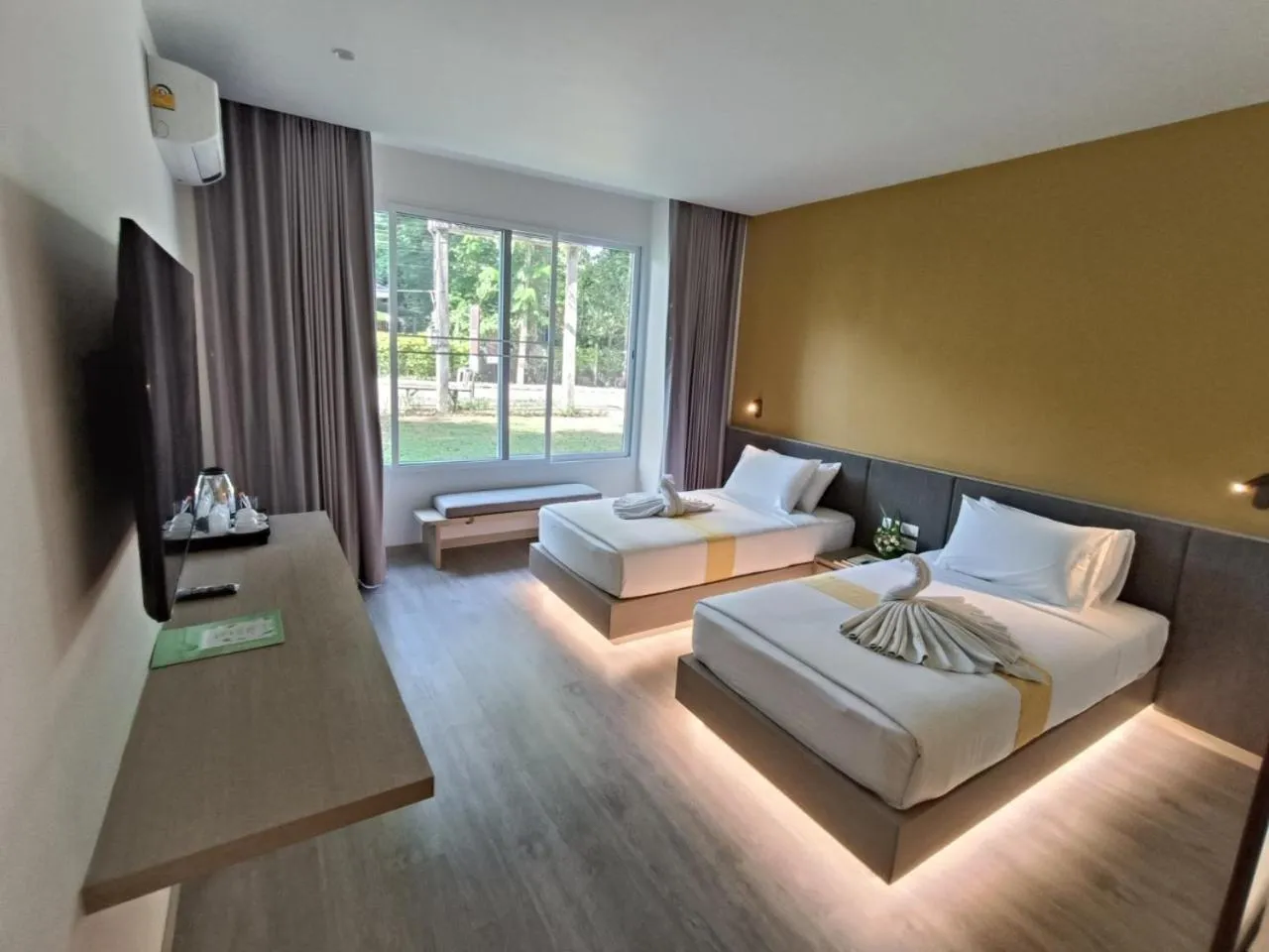 Bedroom in Supalai Pasak Resort Hotel And Spa