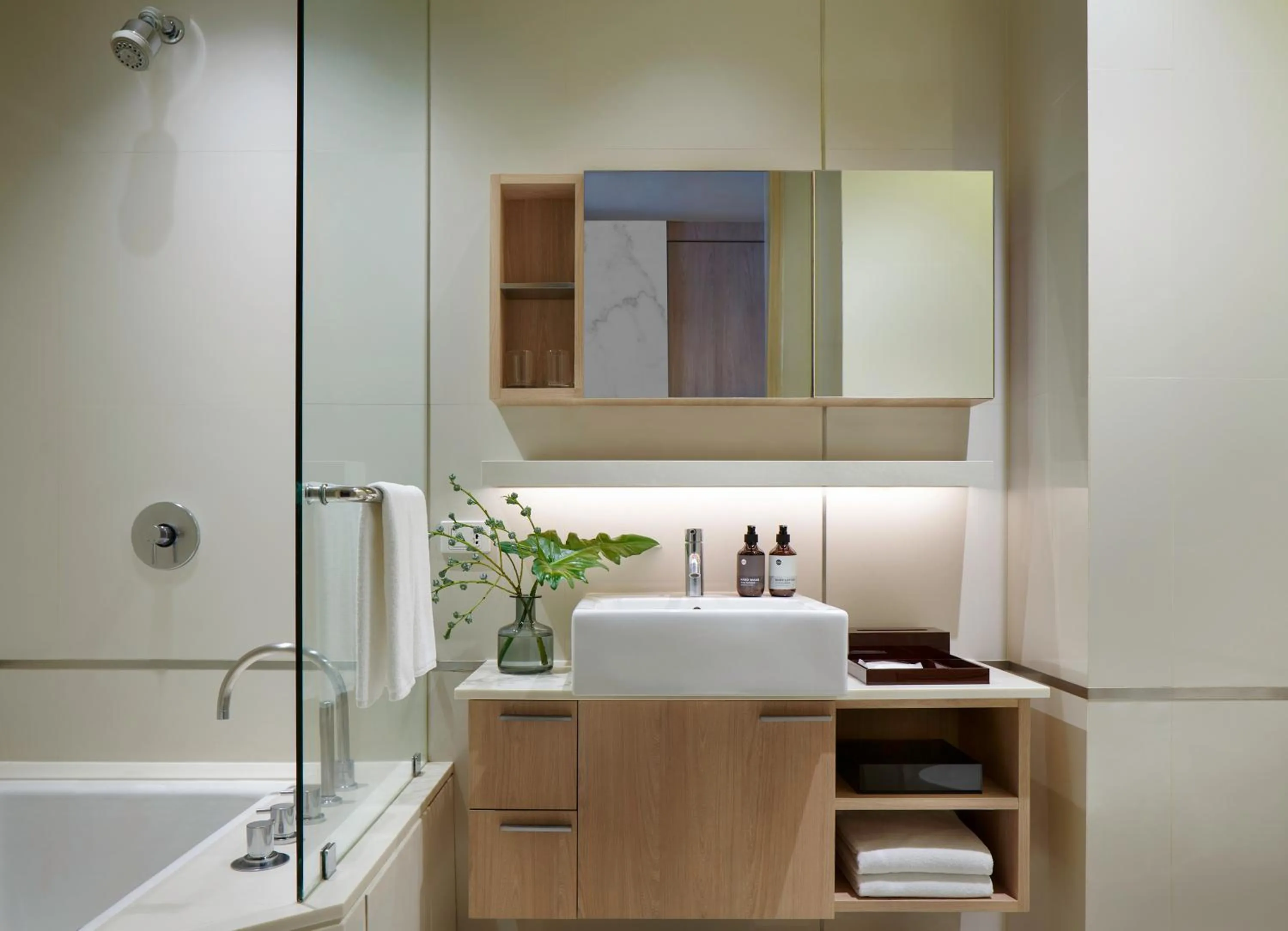 Shower in Somerset Sukhumvit Thonglor Bangkok