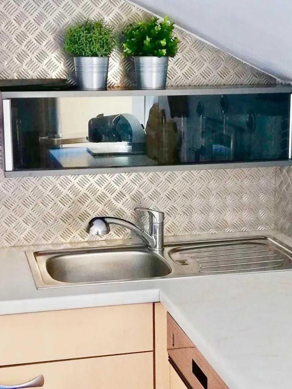 Kitchen or kitchenette in HOTEL Jerolitsch