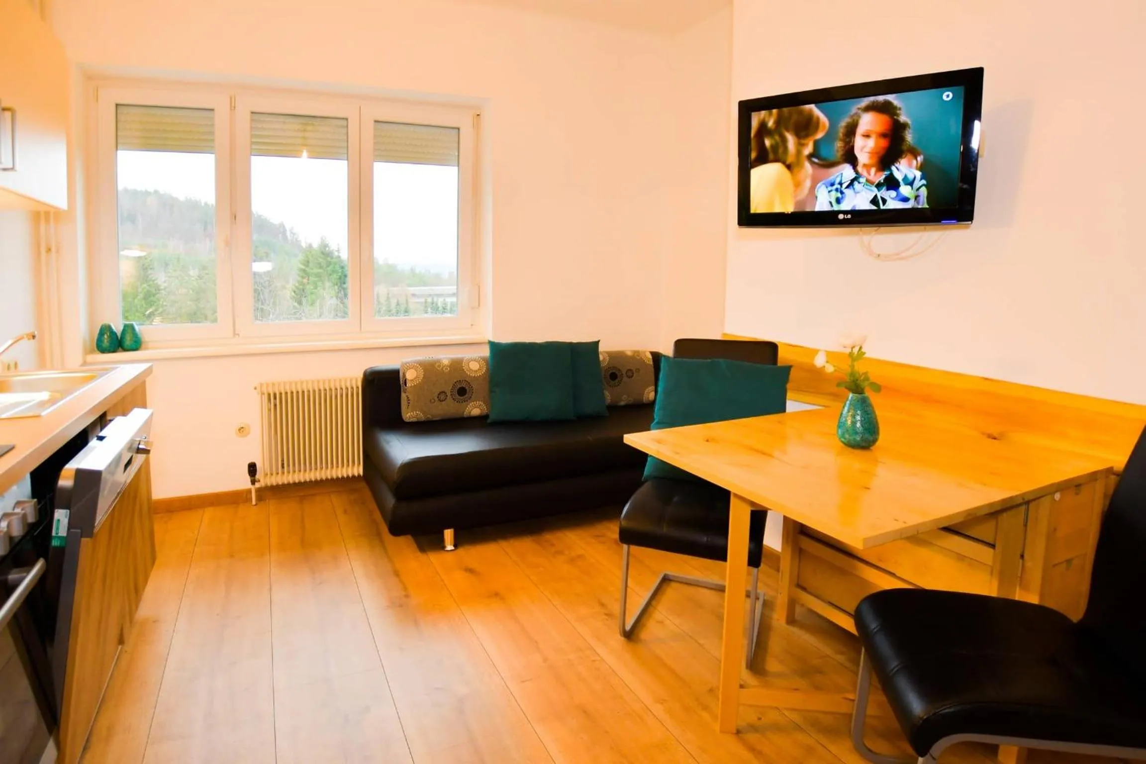 Kitchen or kitchenette in HOTEL Jerolitsch