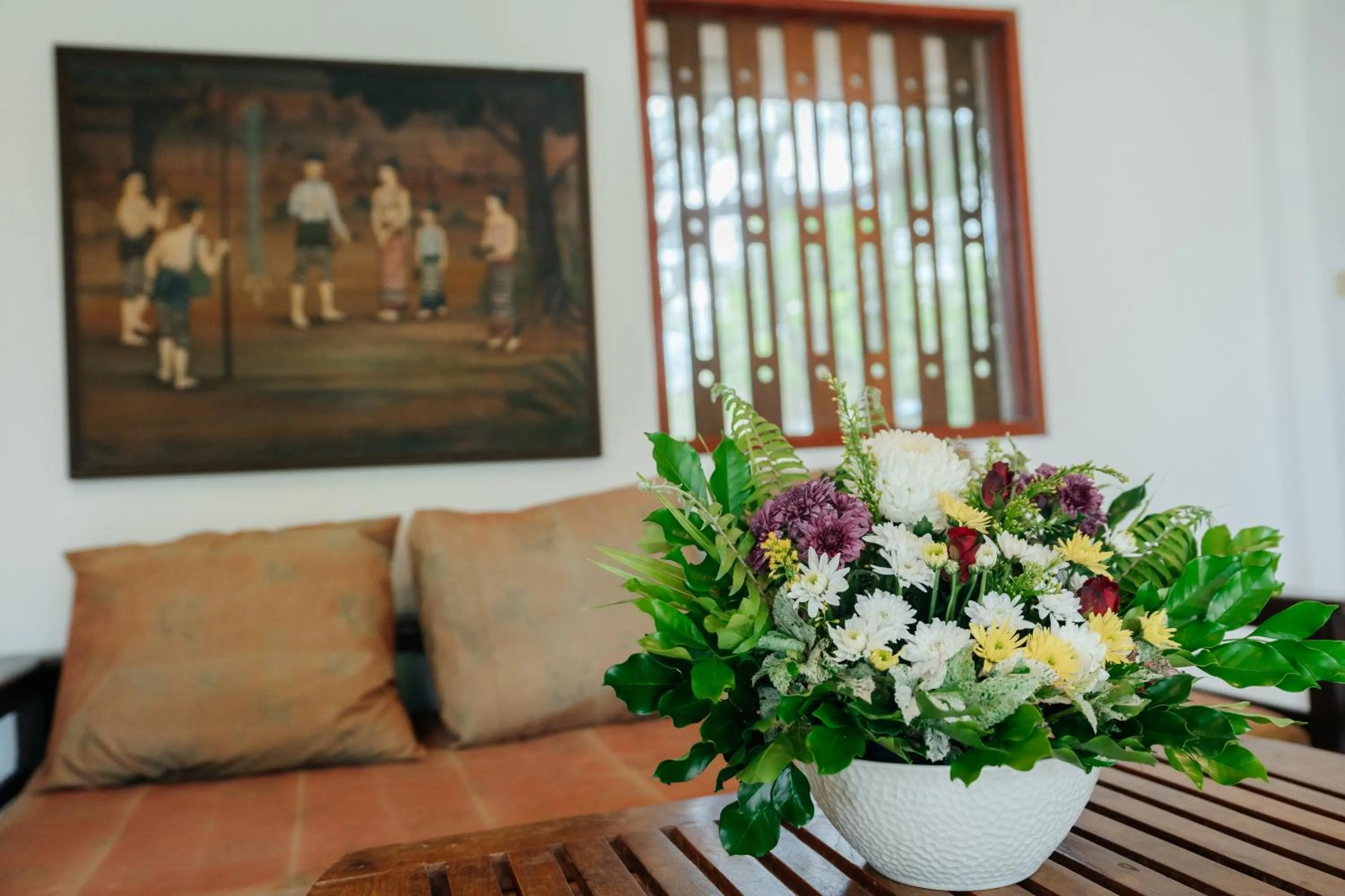 Living room in Anahata Resort