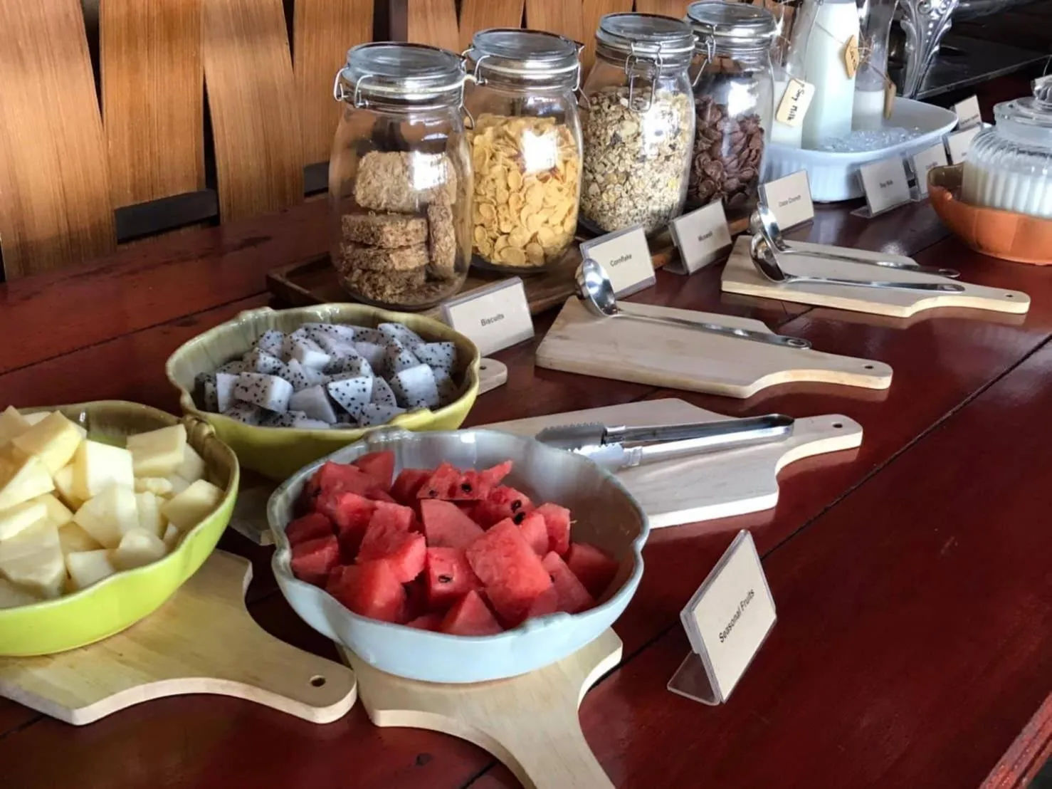 Breakfast in Anahata Resort