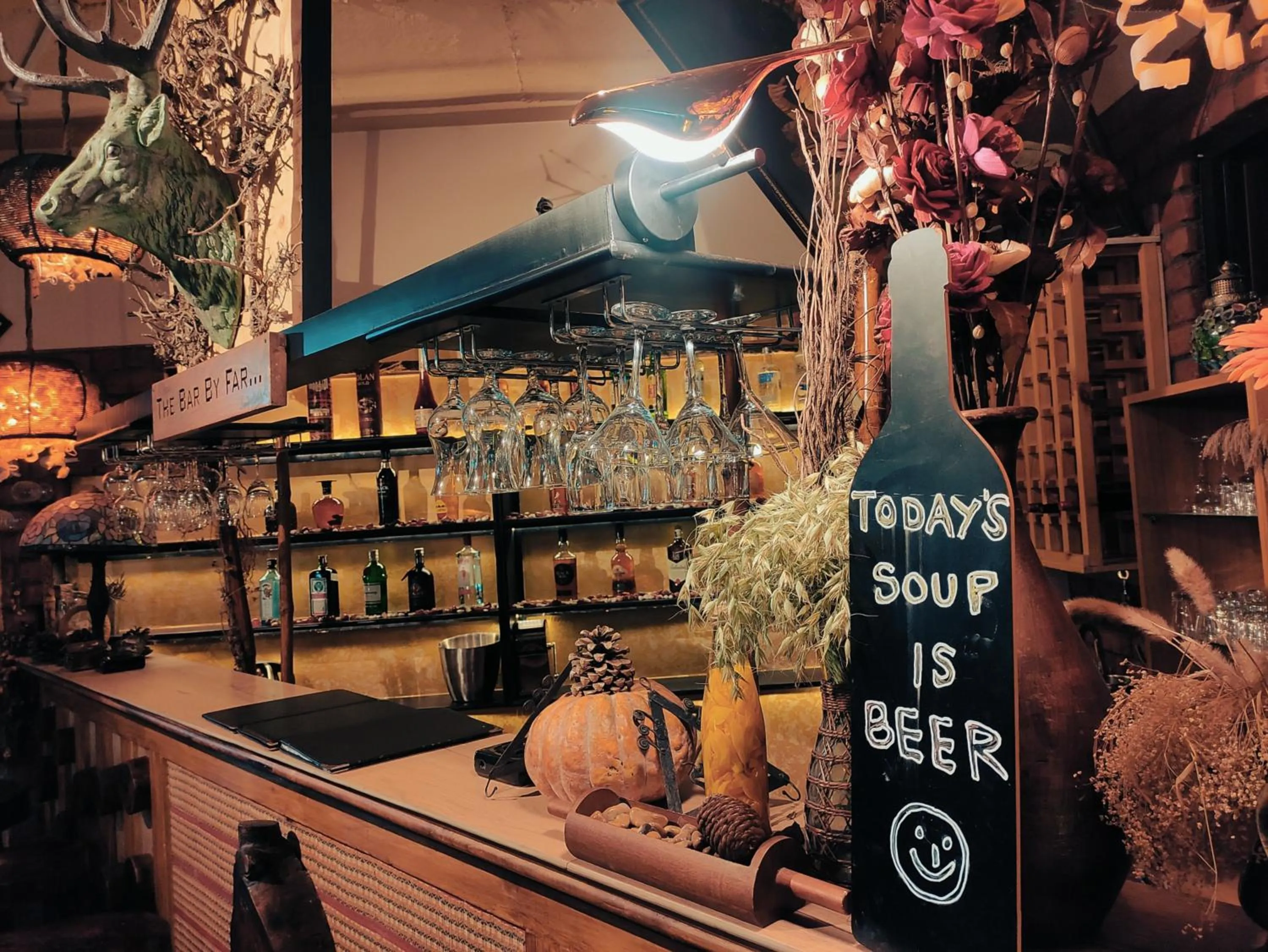 Lounge or bar in The Divine Hima