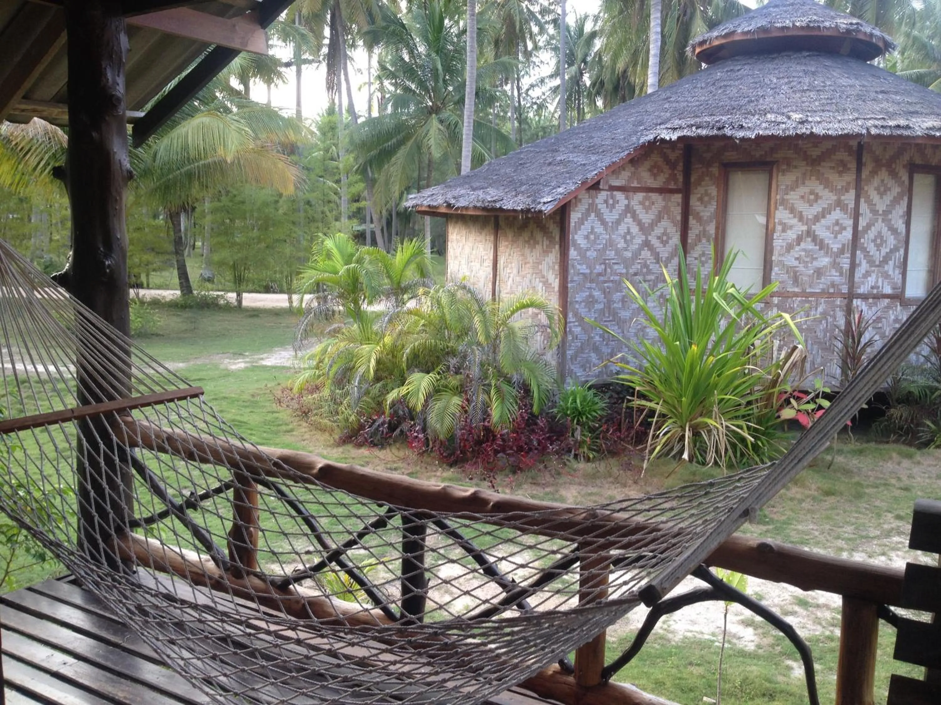Patio in Malibu Beach Bungalows