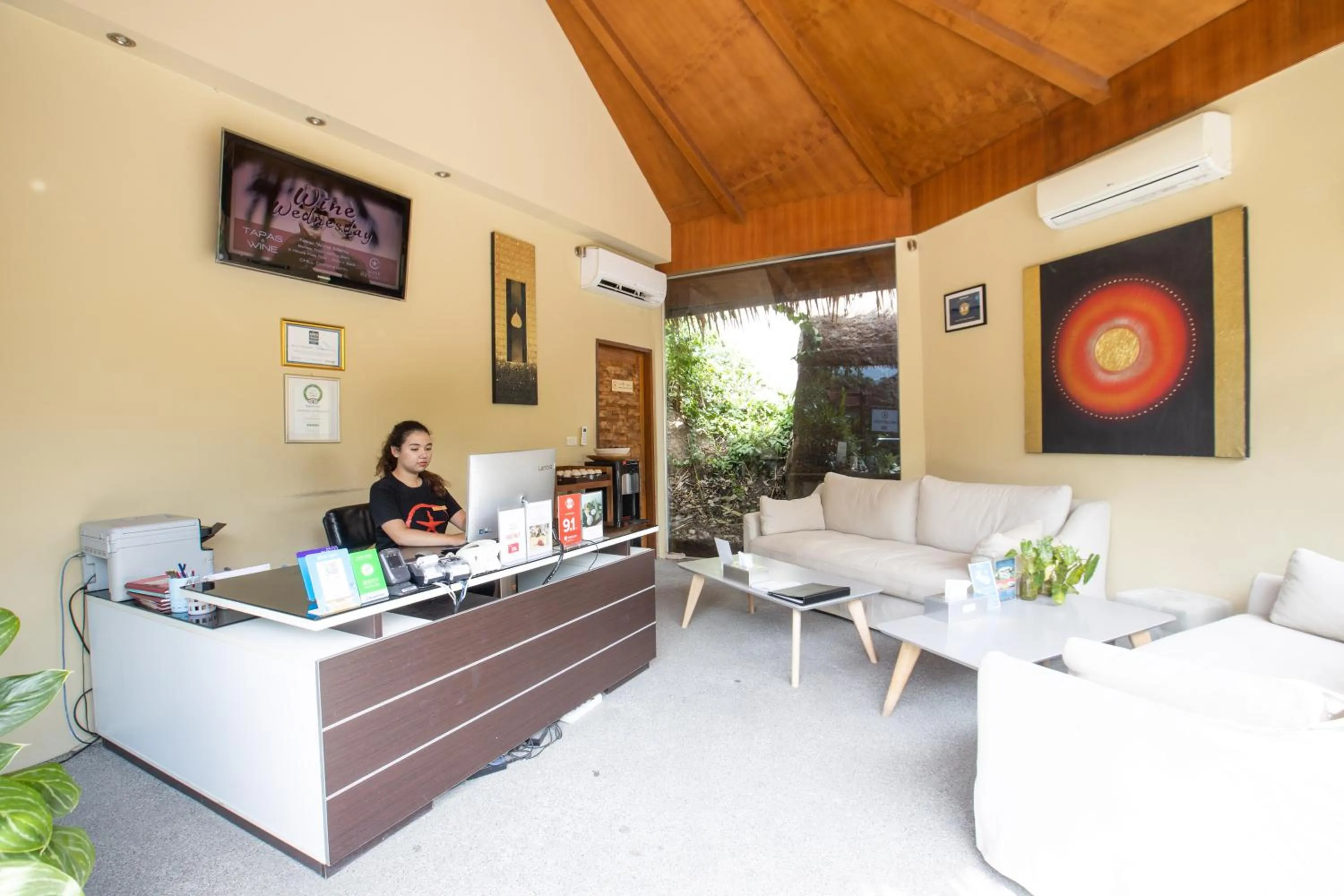 Lobby or reception in Beach Republic Koh Samui