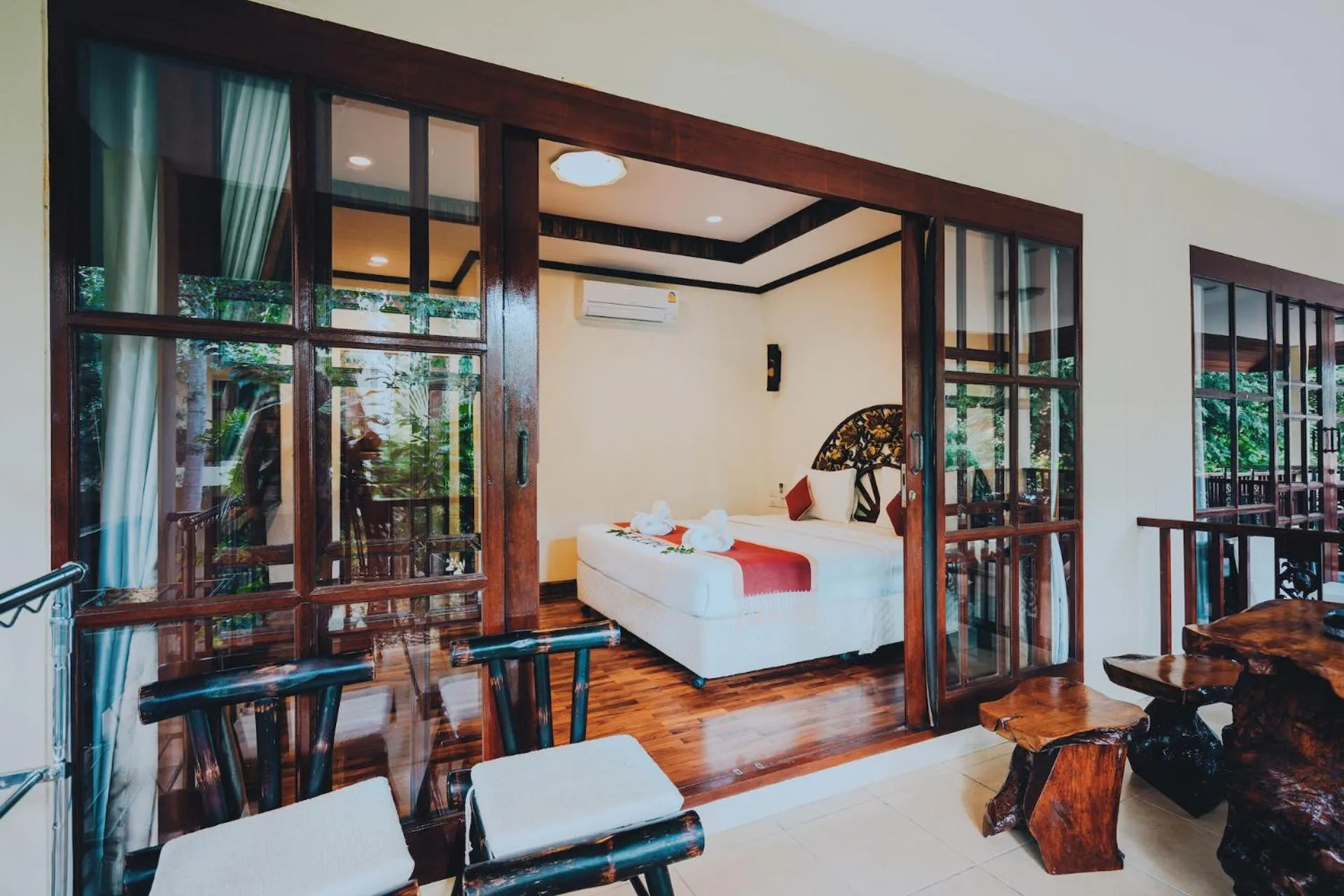 Bedroom, Bed in Havana Beach Resort Phangan