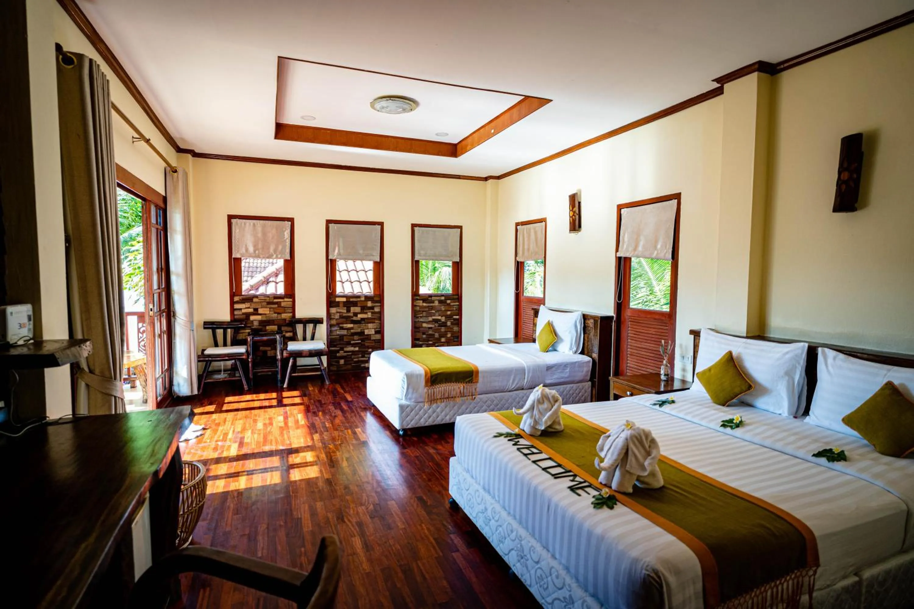 Bedroom, Bed in Havana Beach Resort Phangan