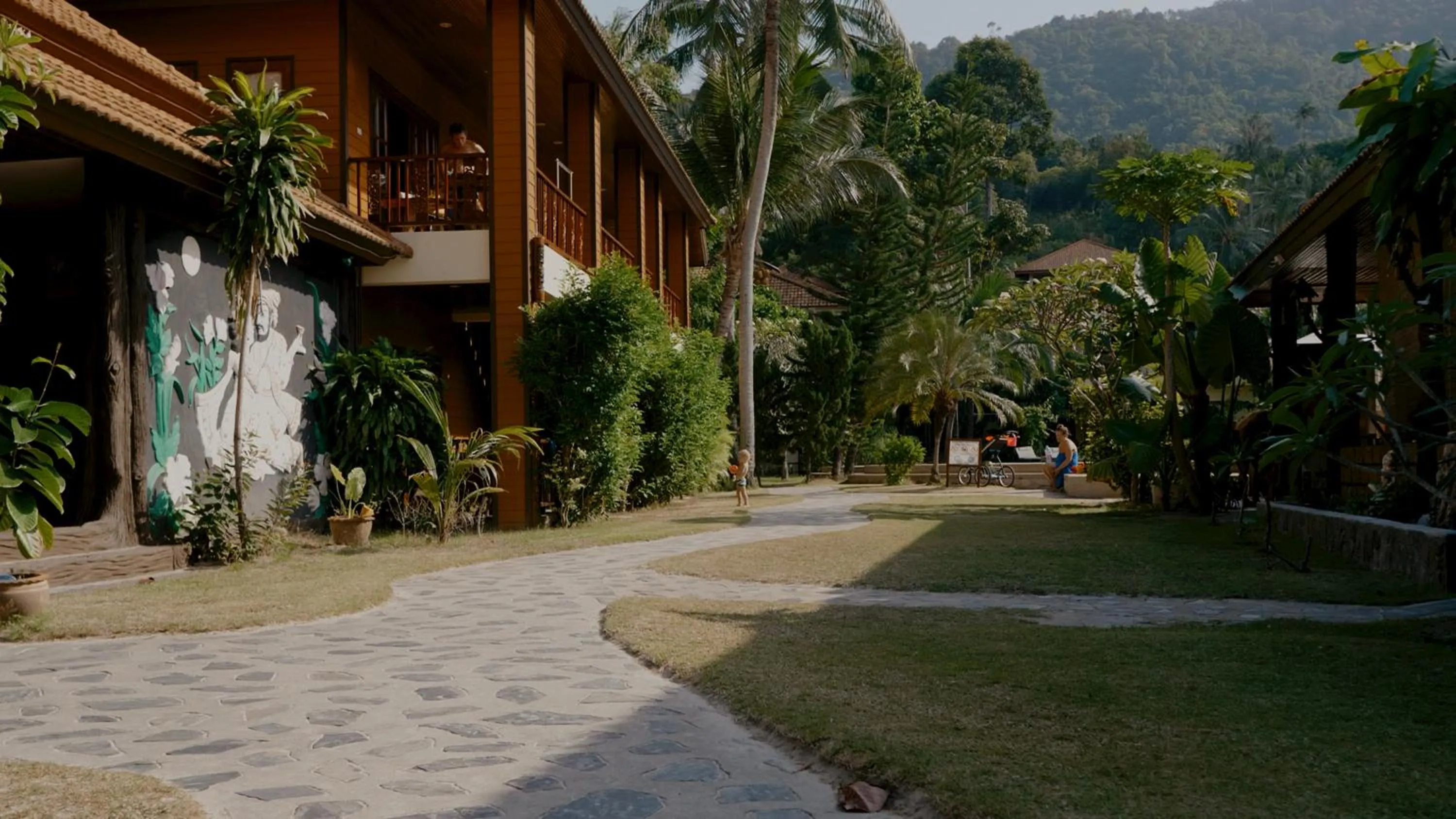 Garden in Havana Beach Resort Phangan