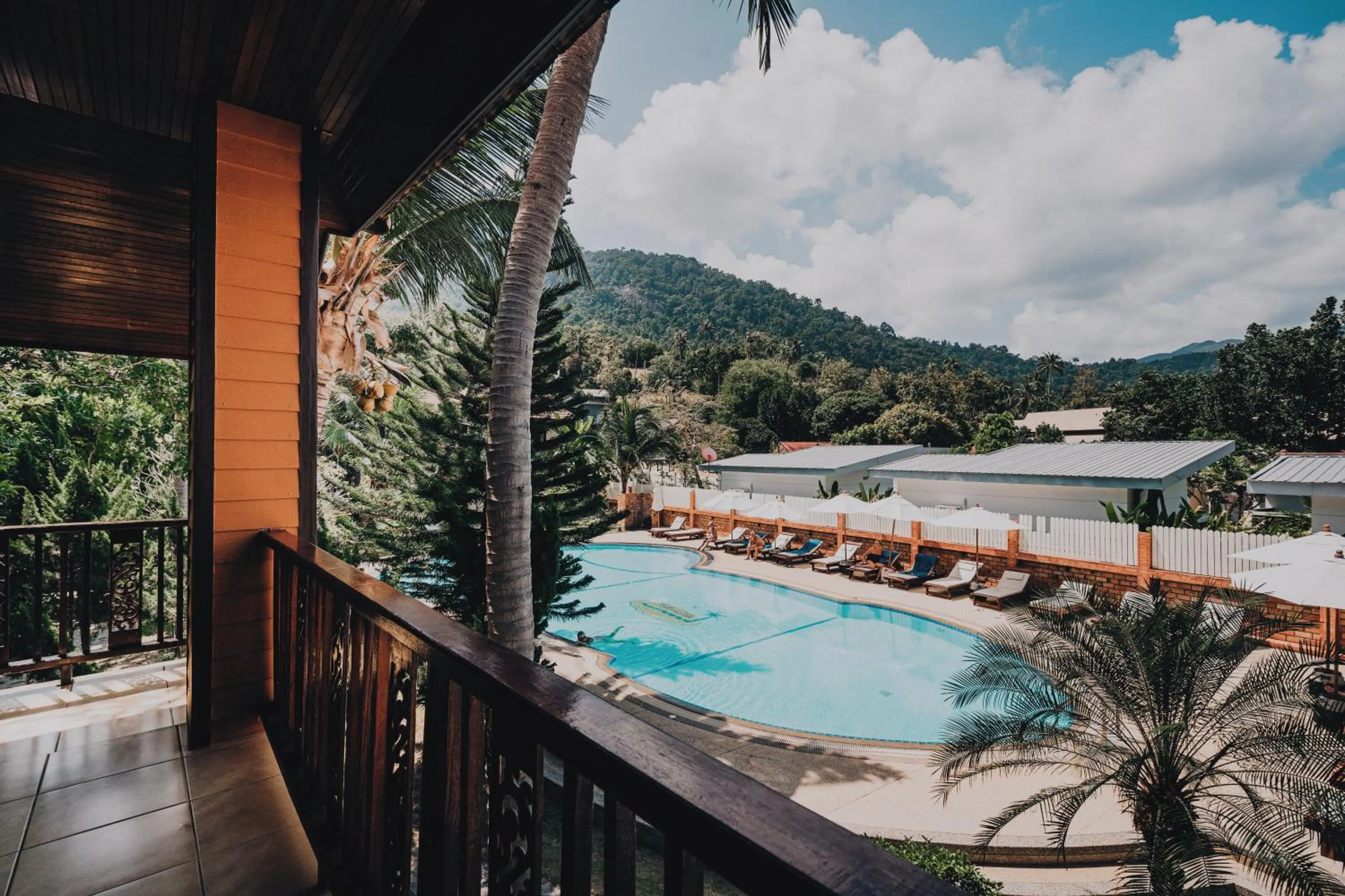 Balcony/Terrace in Havana Beach Resort Phangan