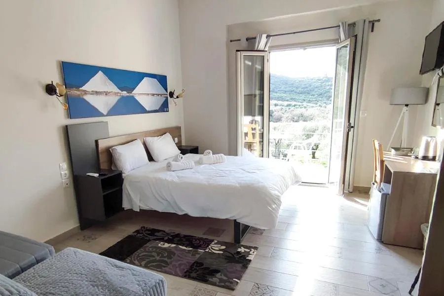 Bed in Socrates Organic Village - Wild Olive