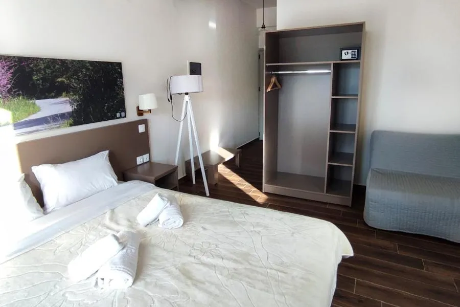 Bed in Socrates Organic Village - Wild Olive