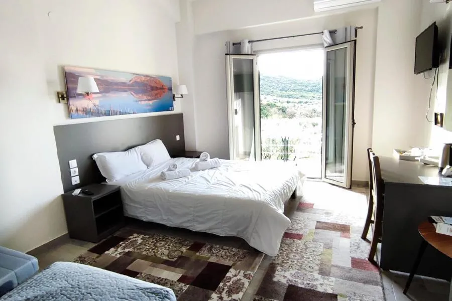 Bed in Socrates Organic Village - Wild Olive