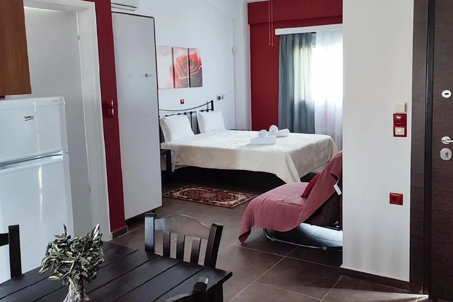 Bed in Socrates Organic Village - Wild Olive