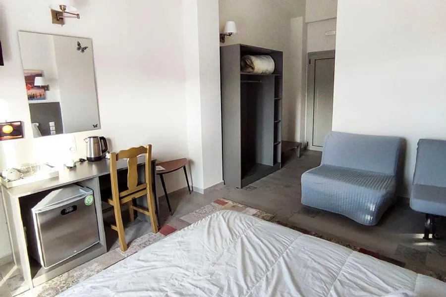 Bed in Socrates Organic Village - Wild Olive