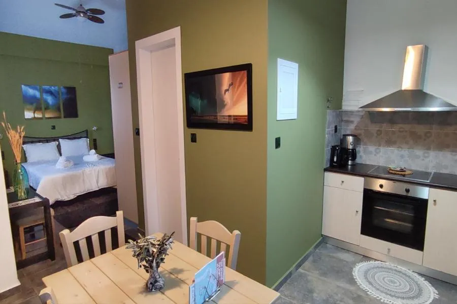 Bed in Socrates Organic Village - Wild Olive