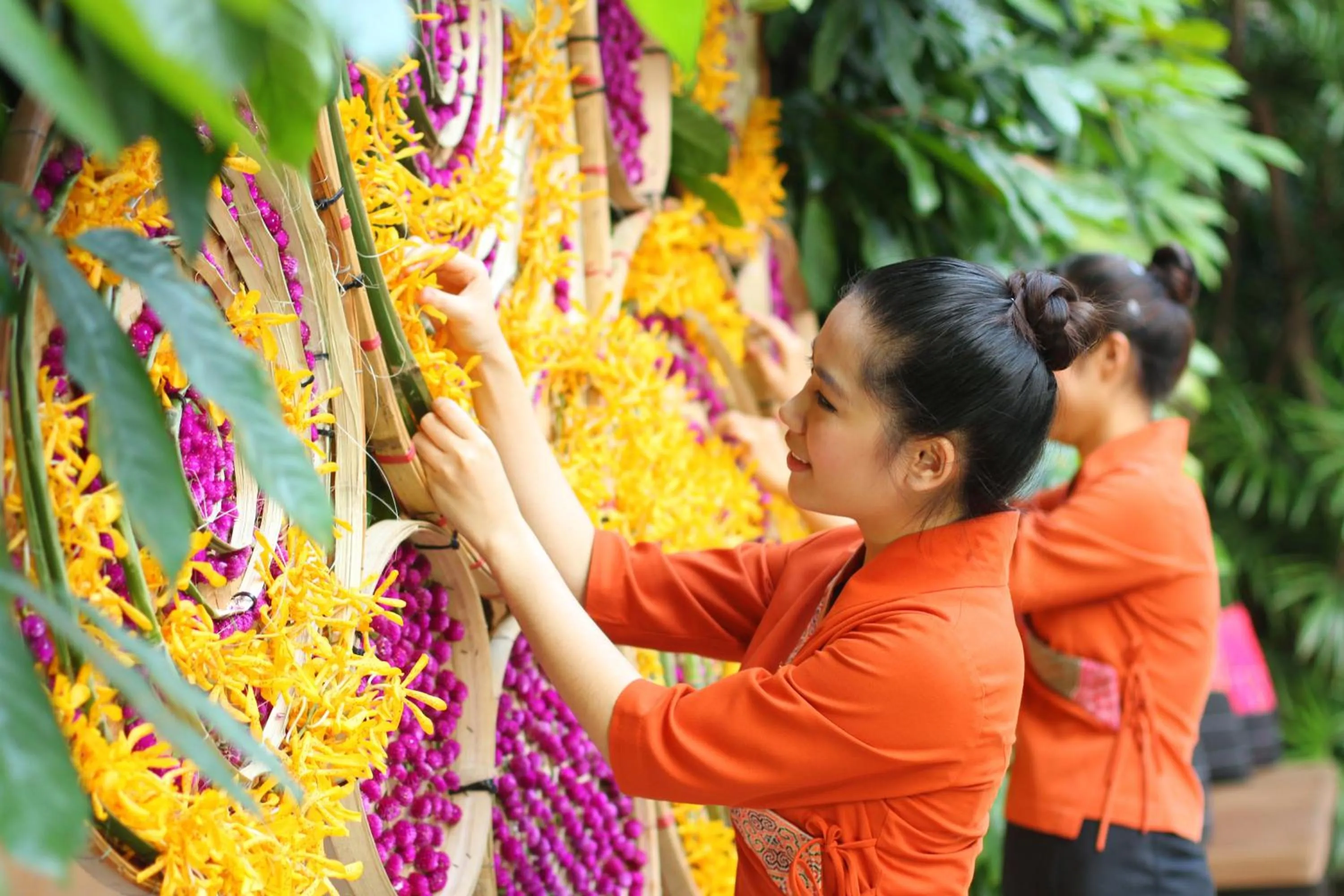 People in Tamarind Village