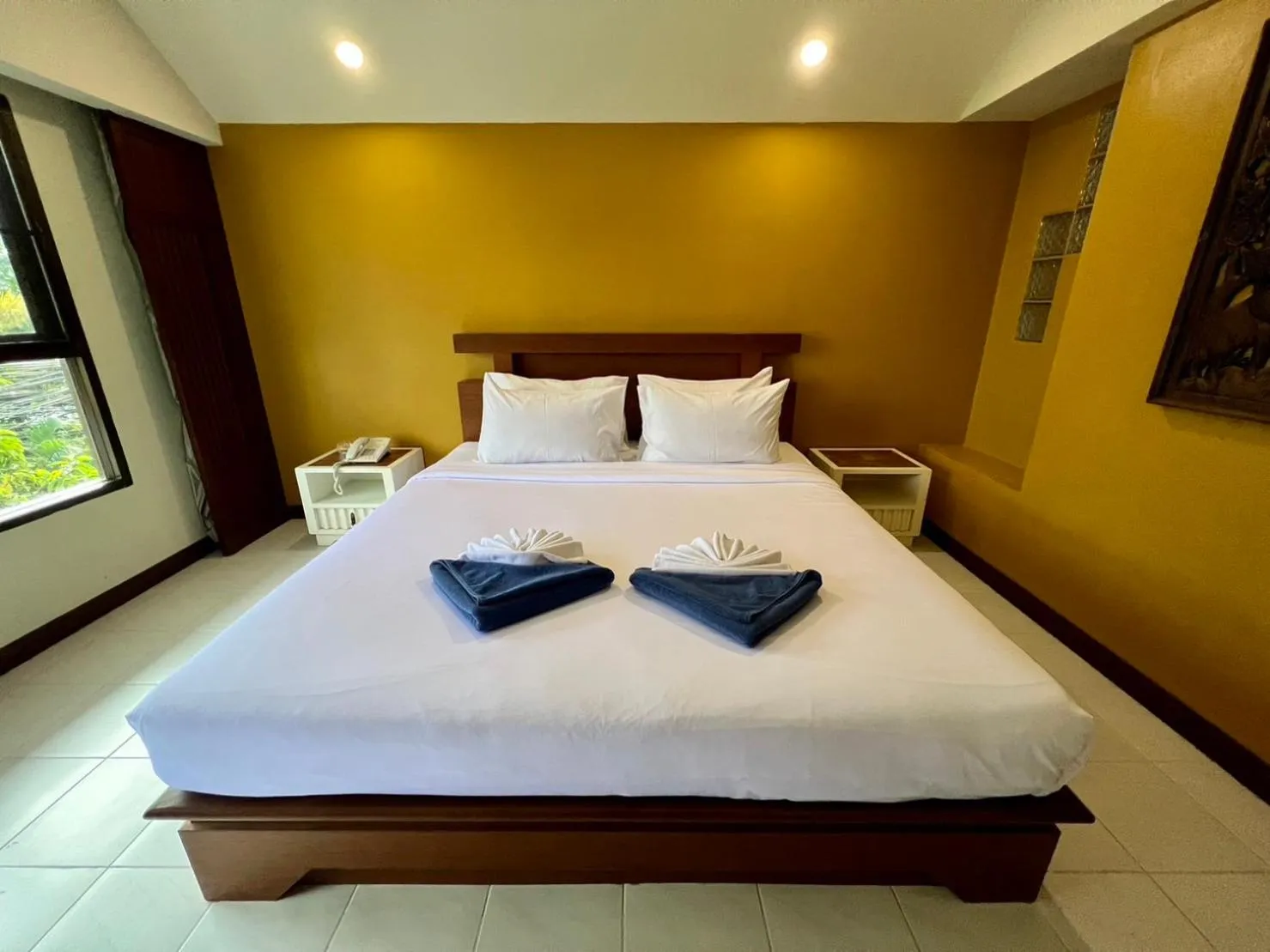 Bed in La Vintage Resort - Patong, Phuket