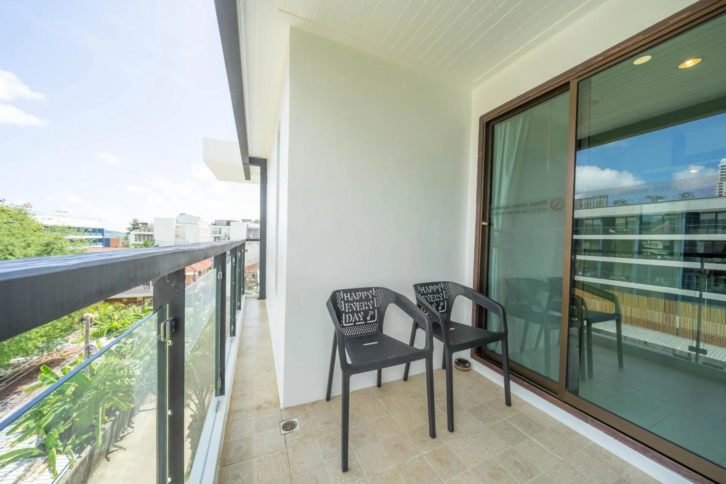 Balcony/Terrace in La Vintage Resort - Patong, Phuket