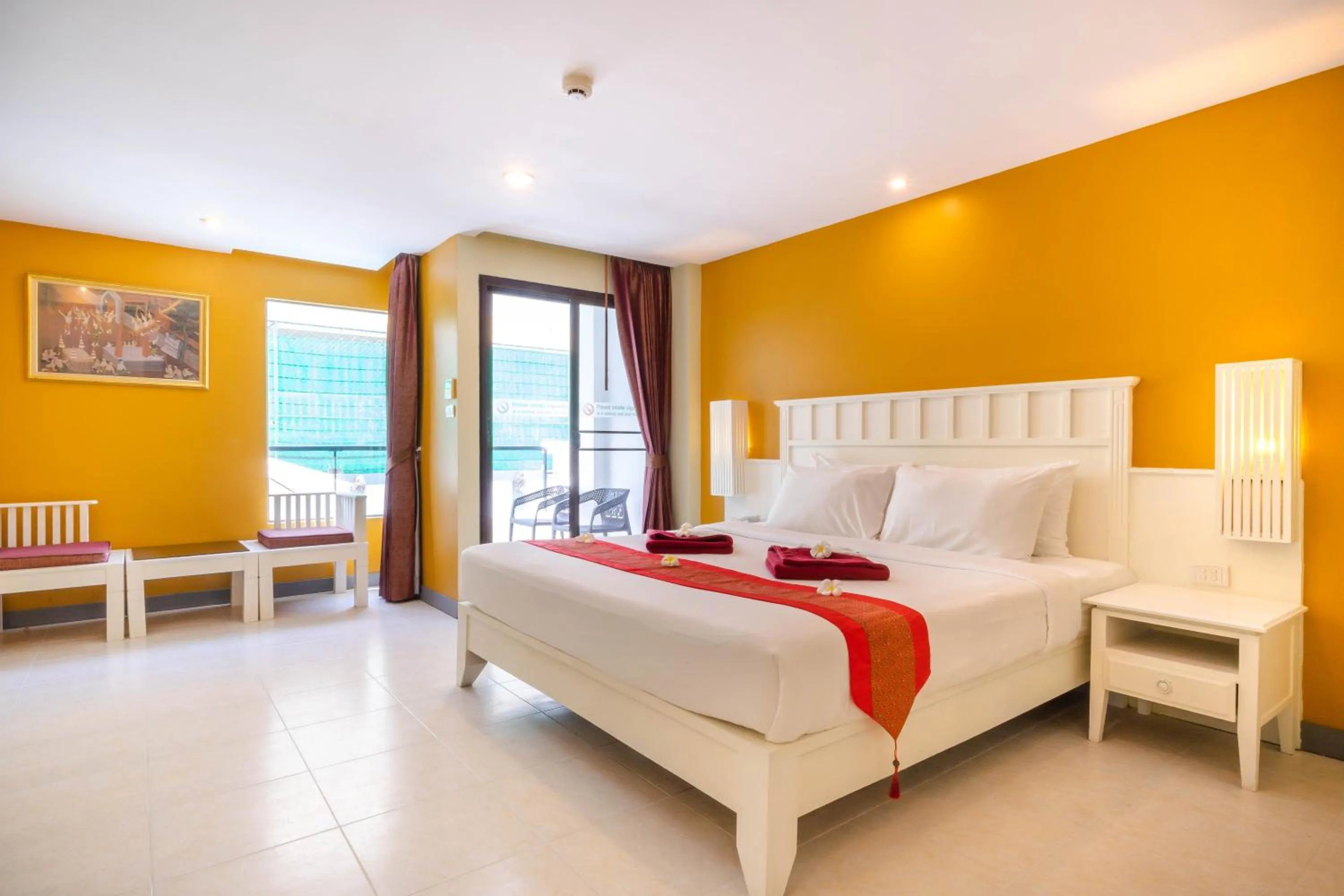 Bedroom, Bed in La Vintage Resort - Patong, Phuket