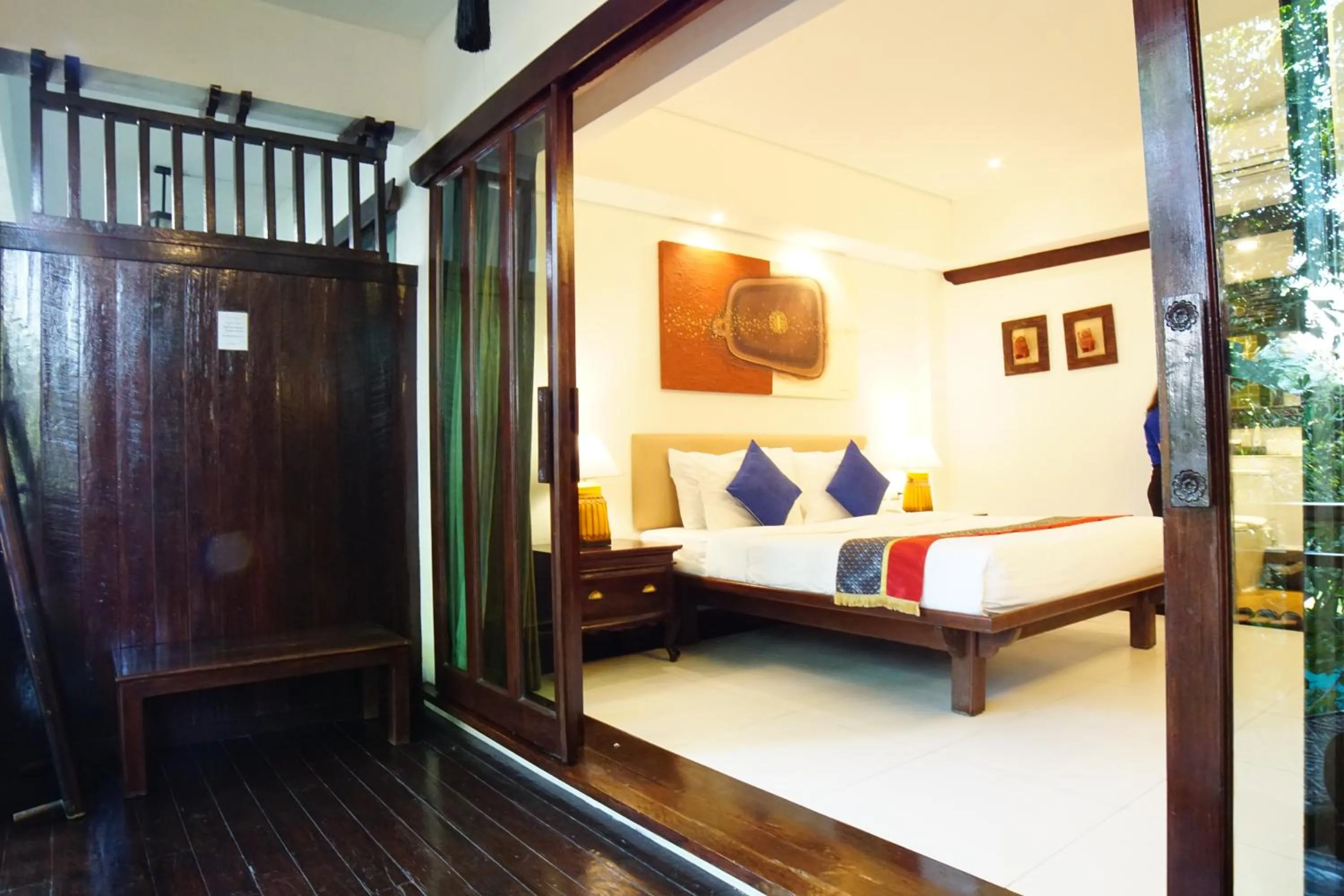 Bed in Yantarasri Resort