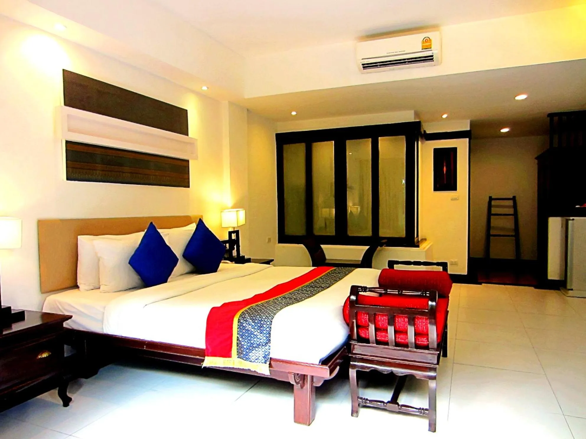 Bed in Yantarasri Resort